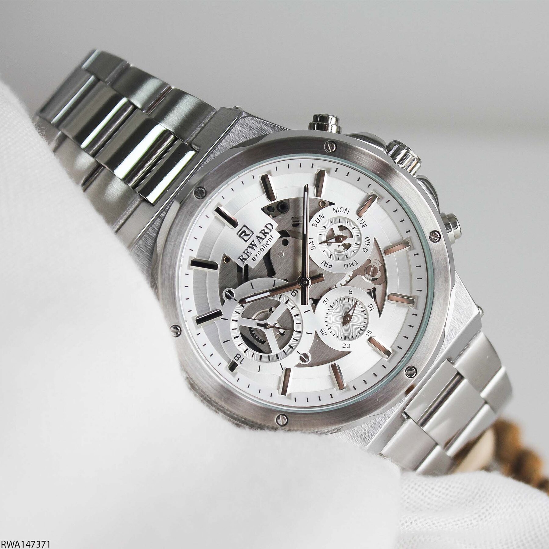 Reward RWA147371 Çelik Kordonlu Erkek Kol Saati