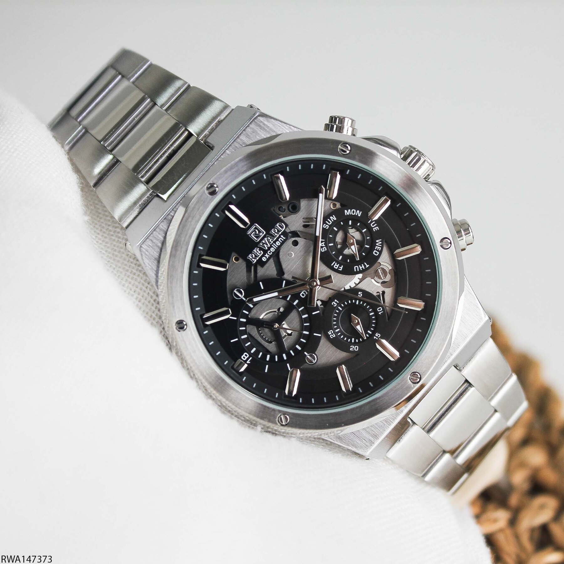 Reward RWA147373 Çelik Kordonlu Erkek Kol Saati