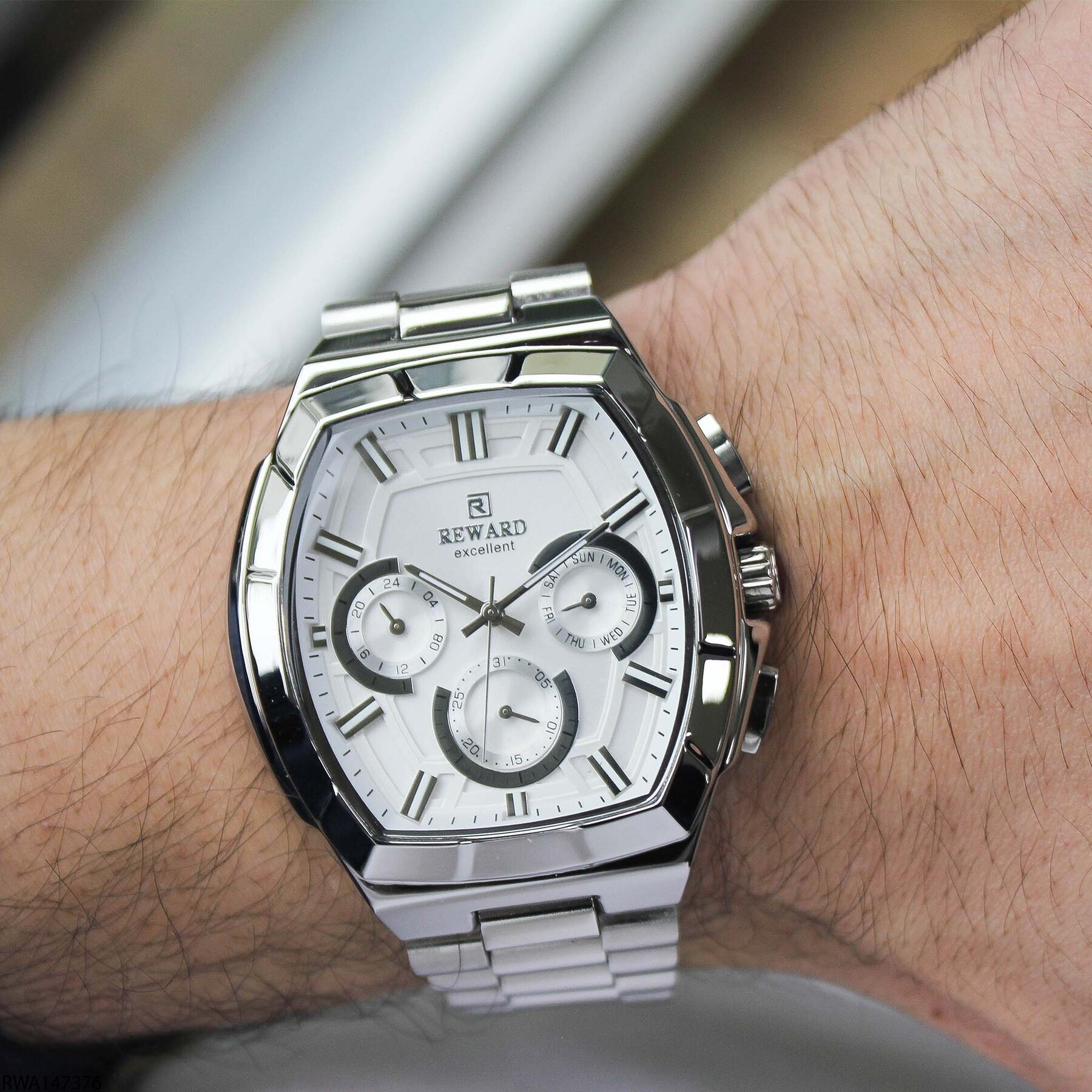 Reward RWA147376 Çelik Kordonlu Erkek Kol Saati