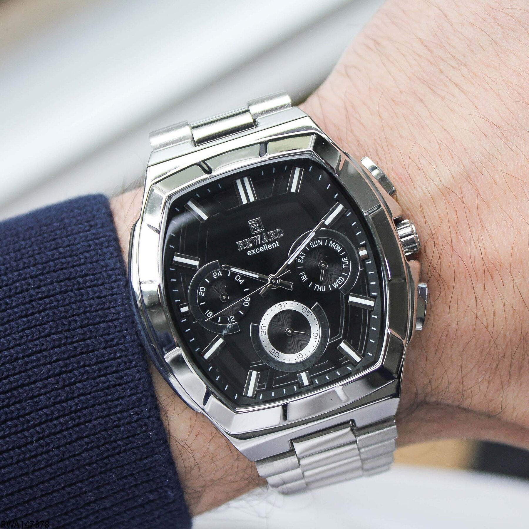 Reward RWA147378 Çelik Kordonlu Erkek Kol Saati