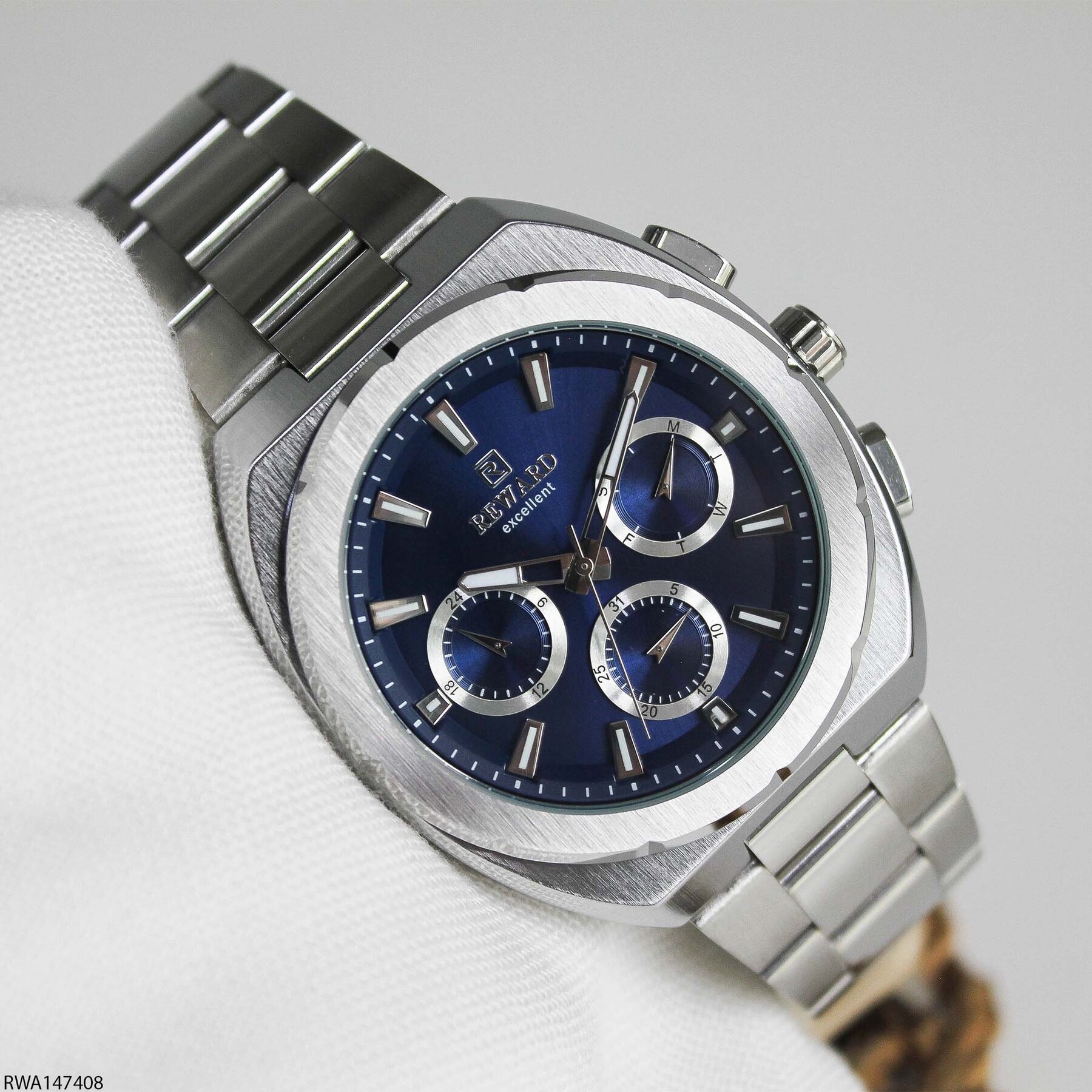 Reward RWA147408 Çelik Kordonlu Erkek Kol Saati