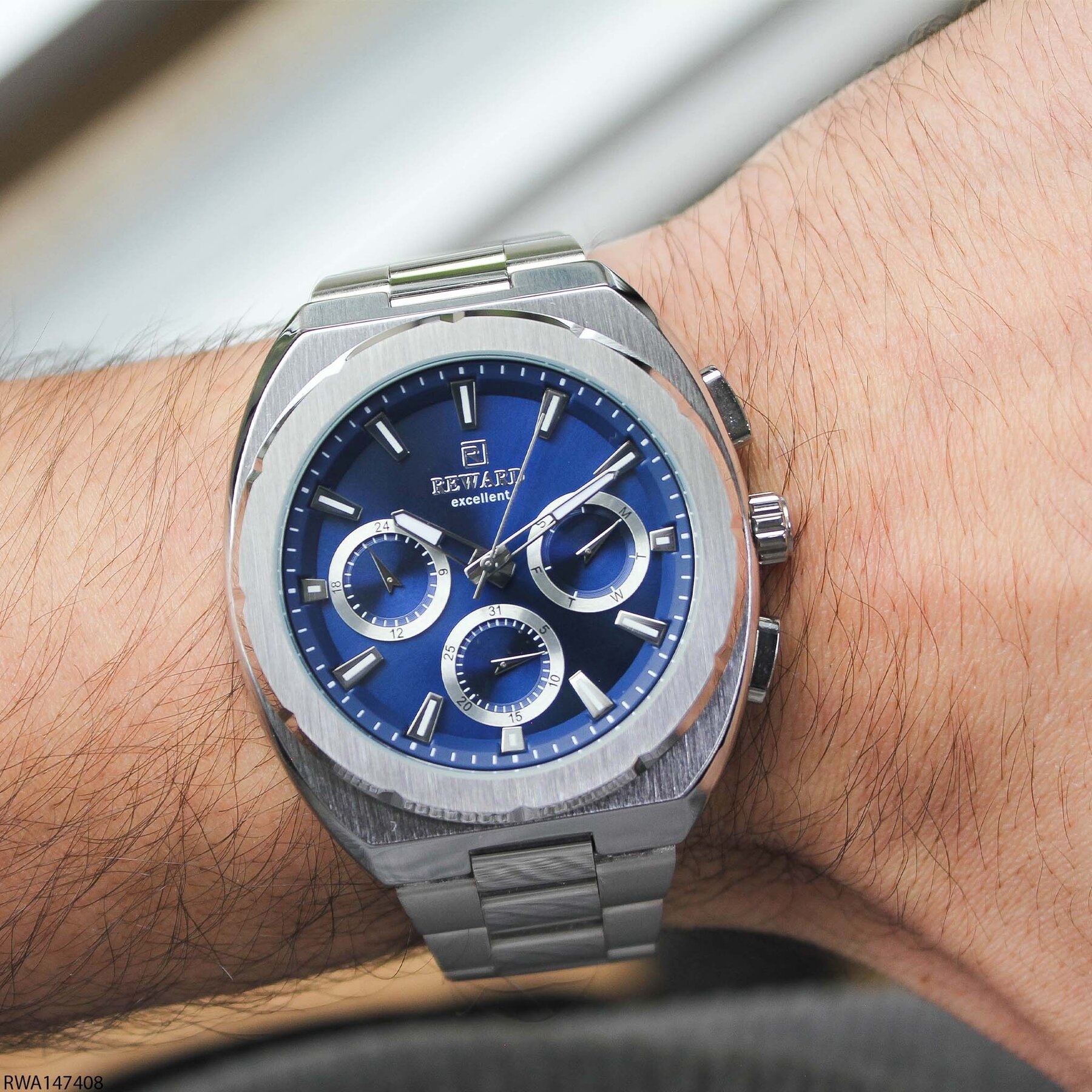 Reward RWA147408 Çelik Kordonlu Erkek Kol Saati