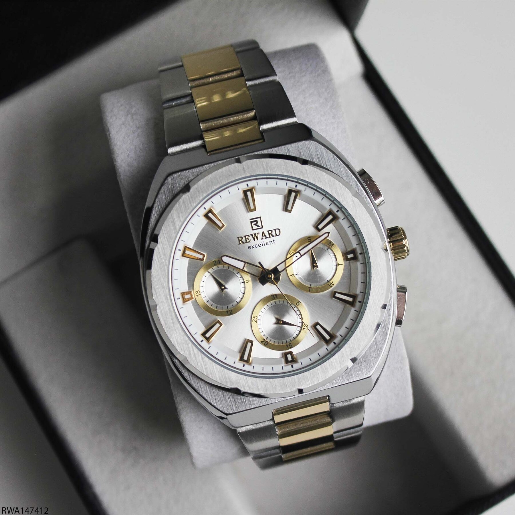 Reward RWA147412 Çelik Kordonlu Erkek Kol Saati