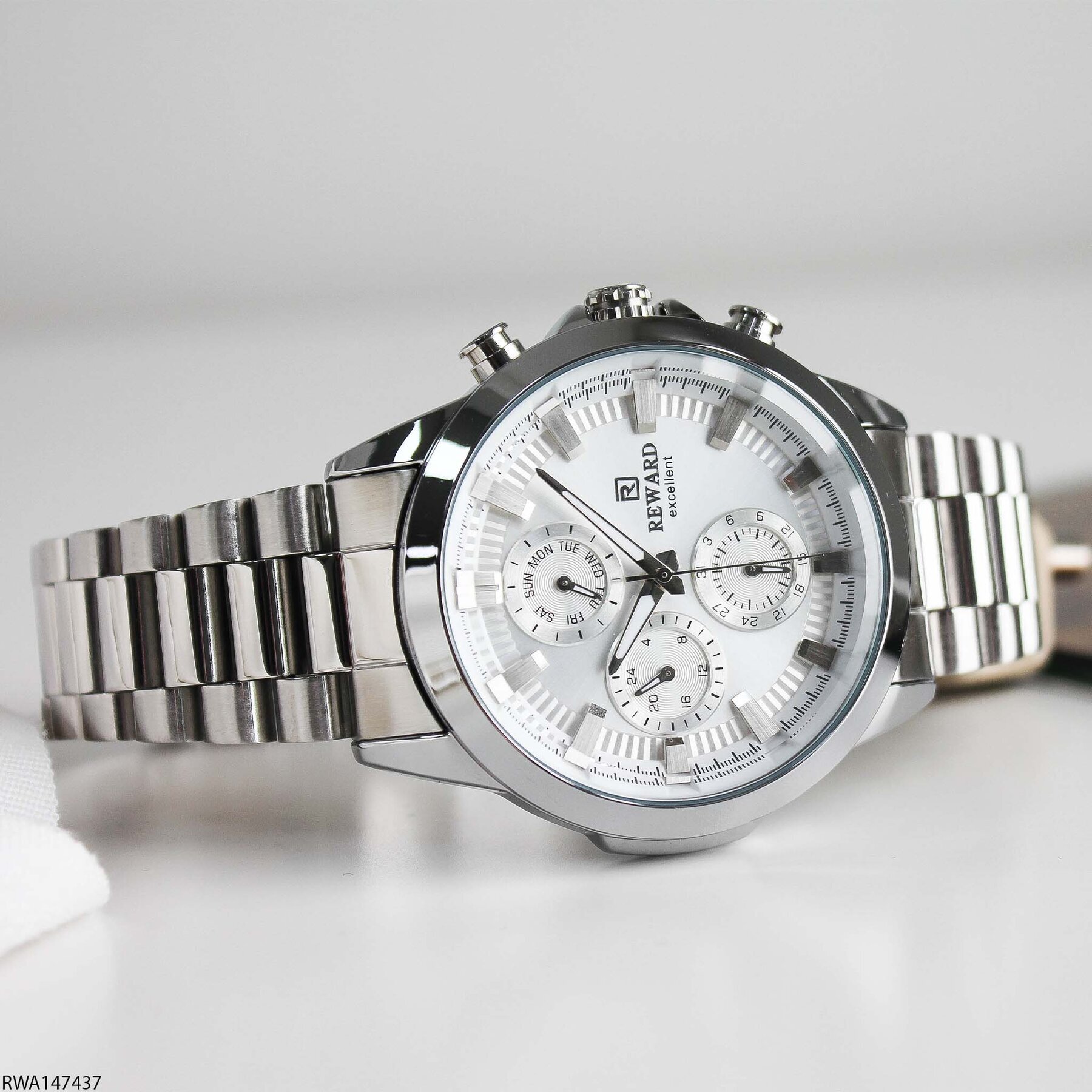 Reward RWA147437 Çelik Kordonlu Erkek Kol Saati