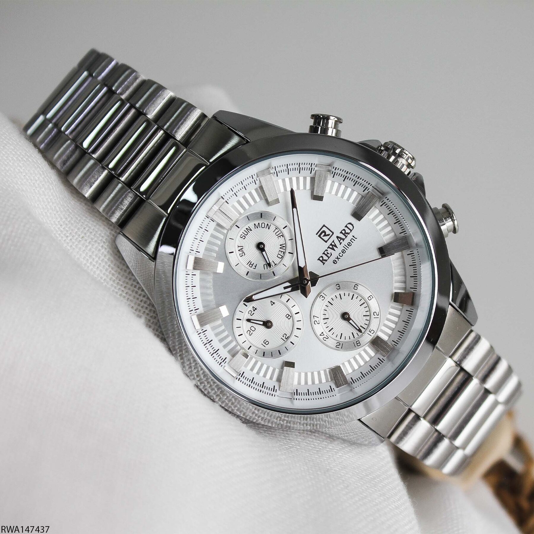 Reward RWA147437 Çelik Kordonlu Erkek Kol Saati