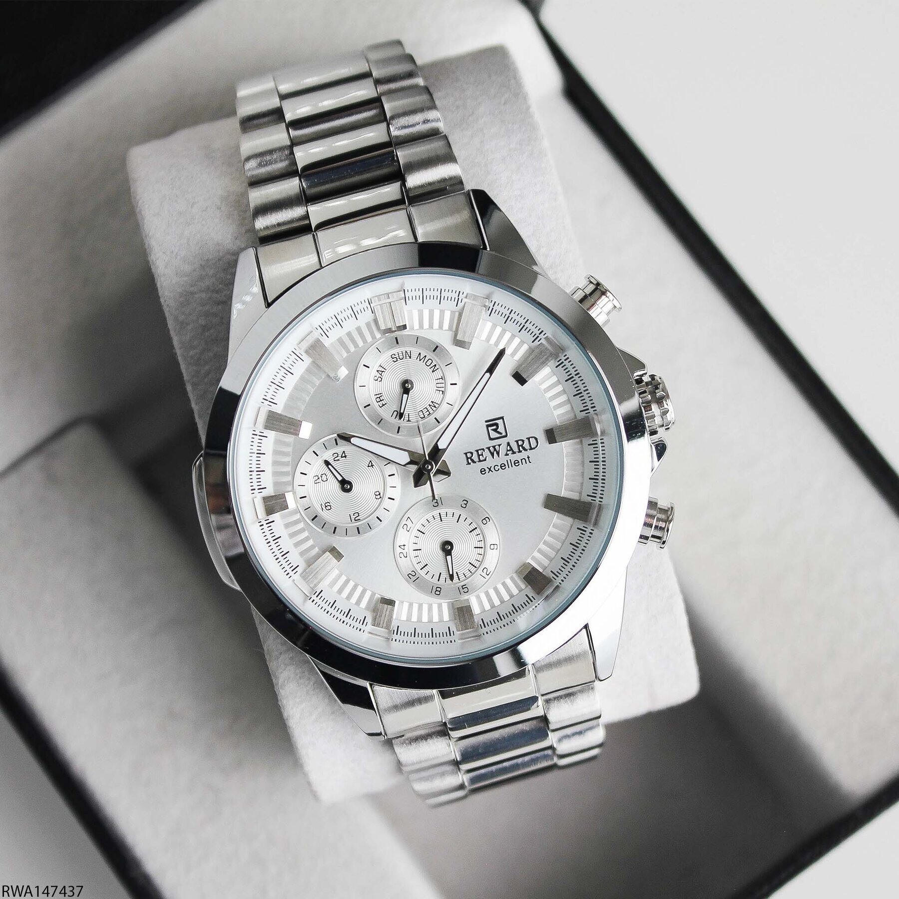 Reward RWA147437 Çelik Kordonlu Erkek Kol Saati