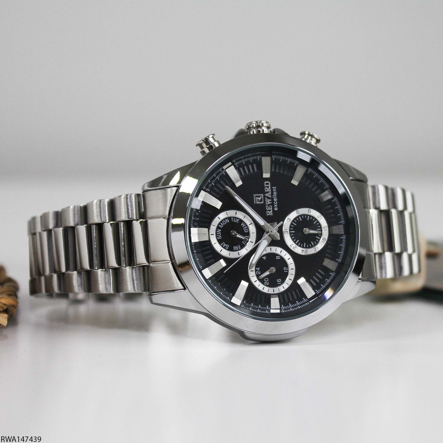 Reward RWA147439 Çelik Kordonlu Erkek Kol Saati