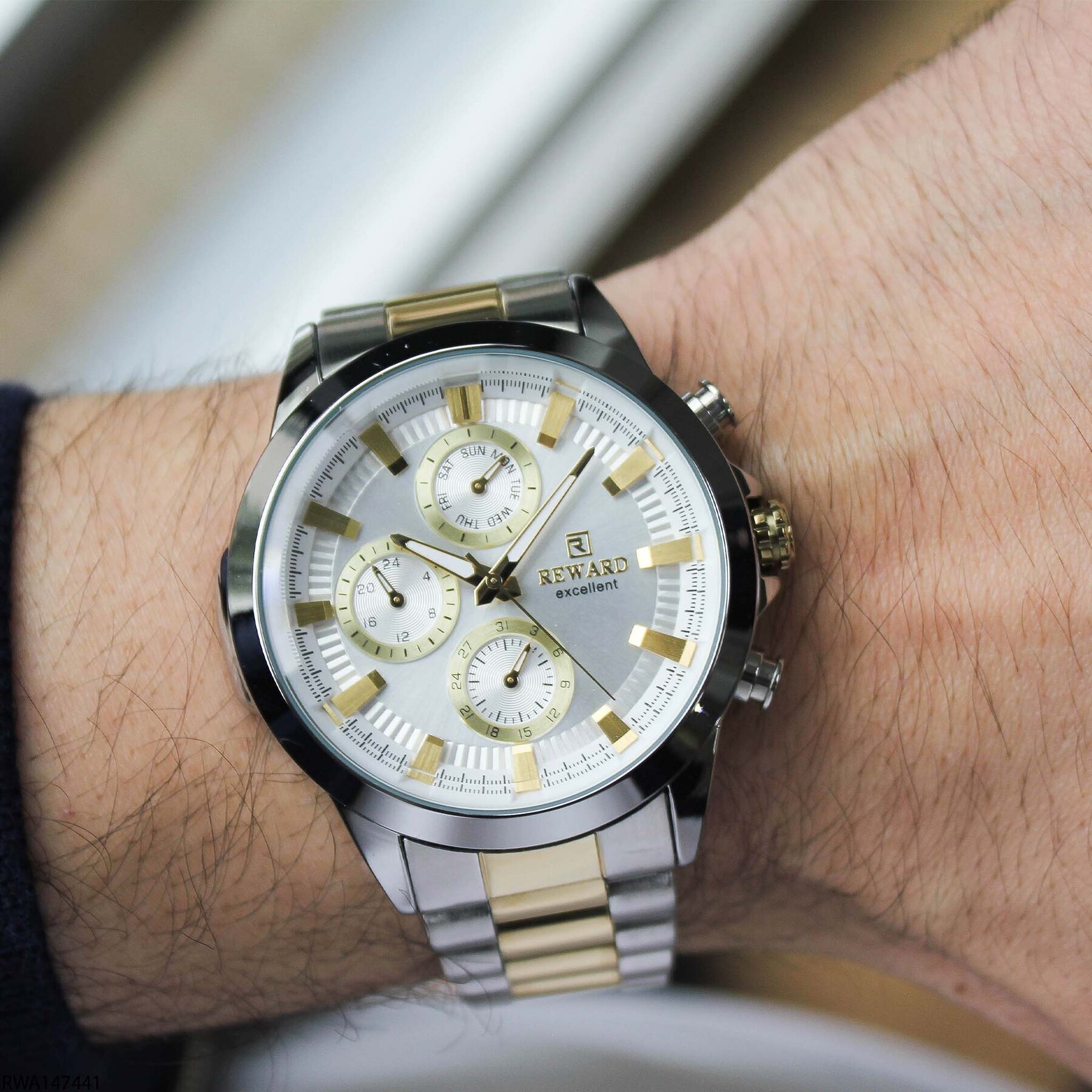 Reward RWA147154 Steel Strap Men Watch