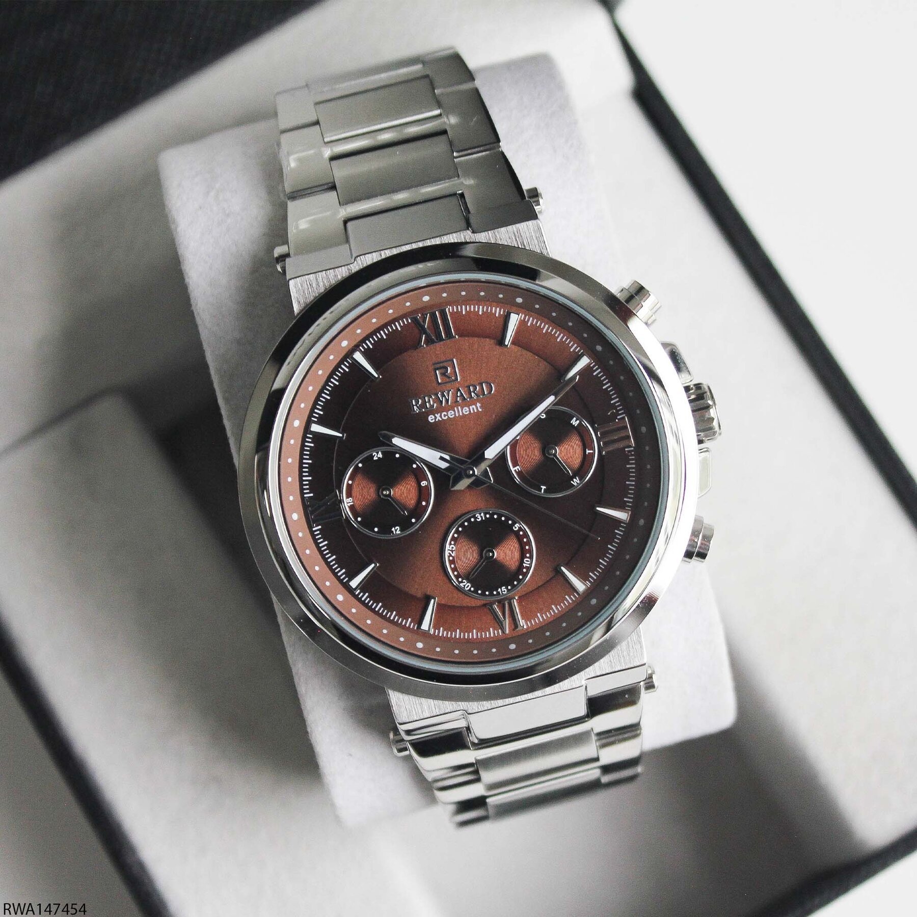 Reward RWA147454 Çelik Kordonlu Erkek Kol Saati