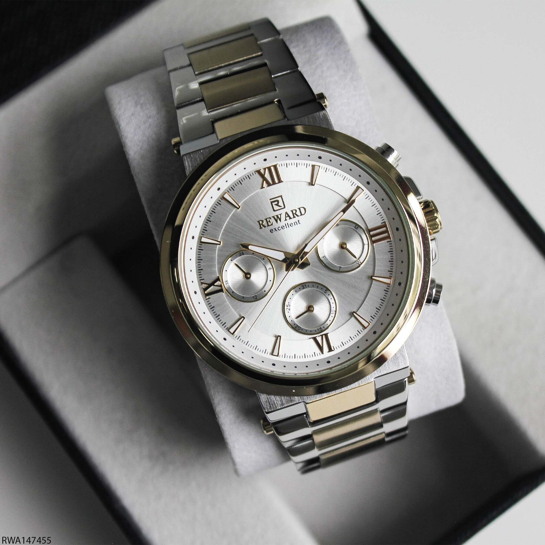 Reward RWA147455 Çelik Kordonlu Erkek Kol Saati