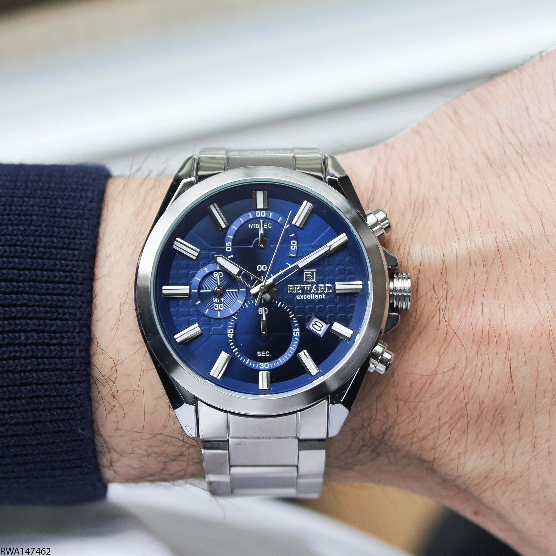 Reward RWA147462 Çelik Kordonlu Erkek Kol Saati