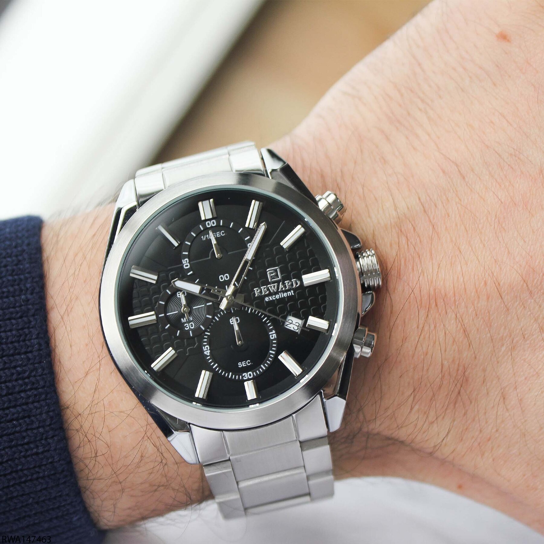 Reward RWA147463 Çelik Kordonlu Erkek Kol Saati