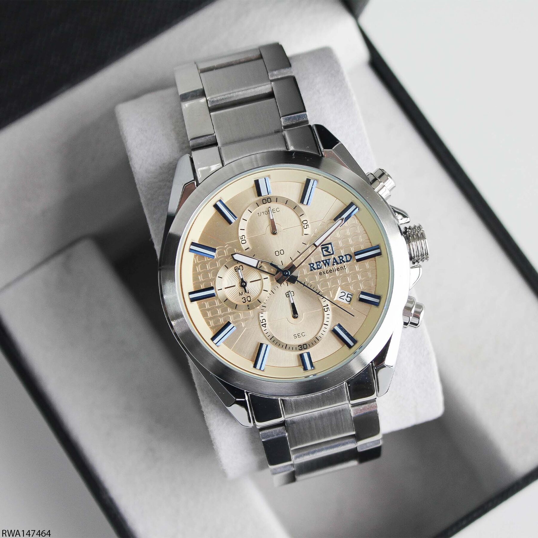 Reward RWA147464 Çelik Kordonlu Erkek Kol Saati