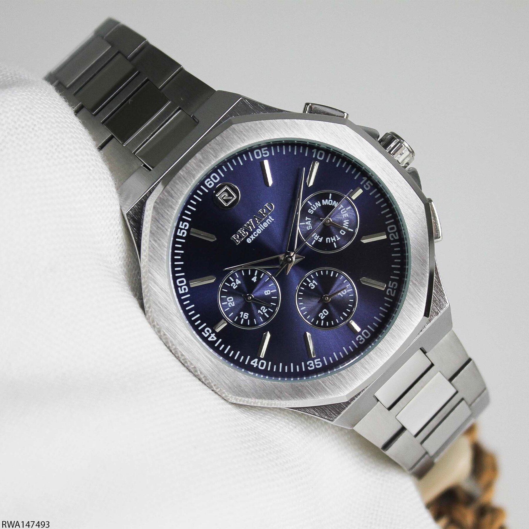 Reward RWA147493 Çelik Kordonlu Erkek Kol Saati