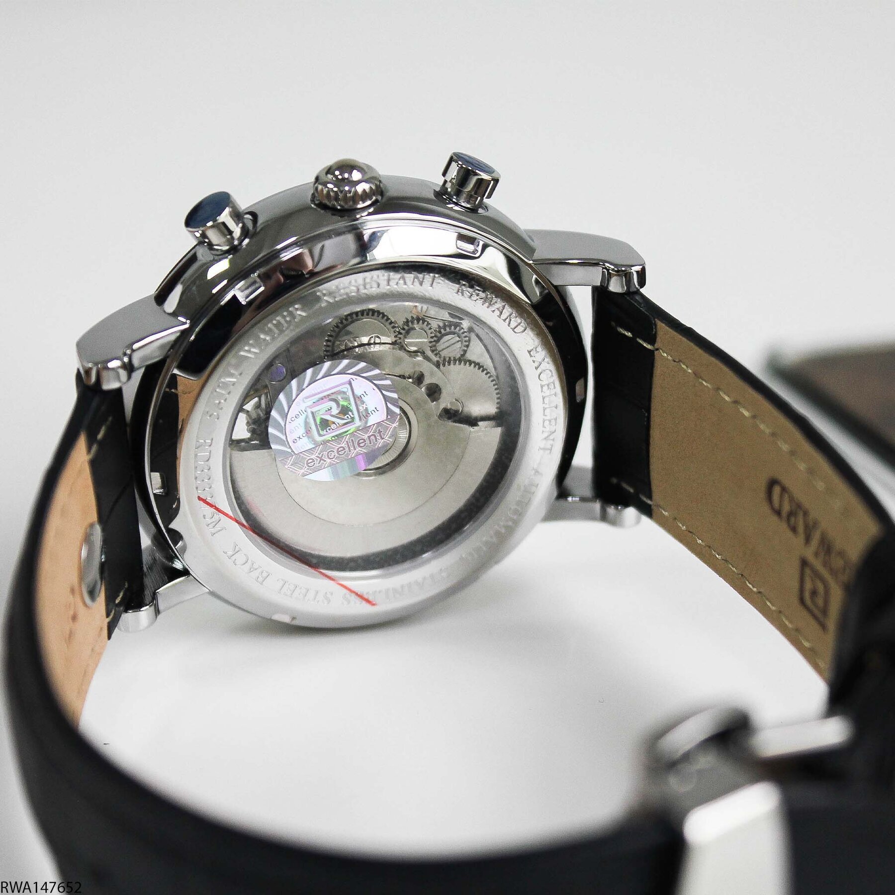 Reward RWA147652 Deri Kordonlu Otomatik Erkek Kol Saati