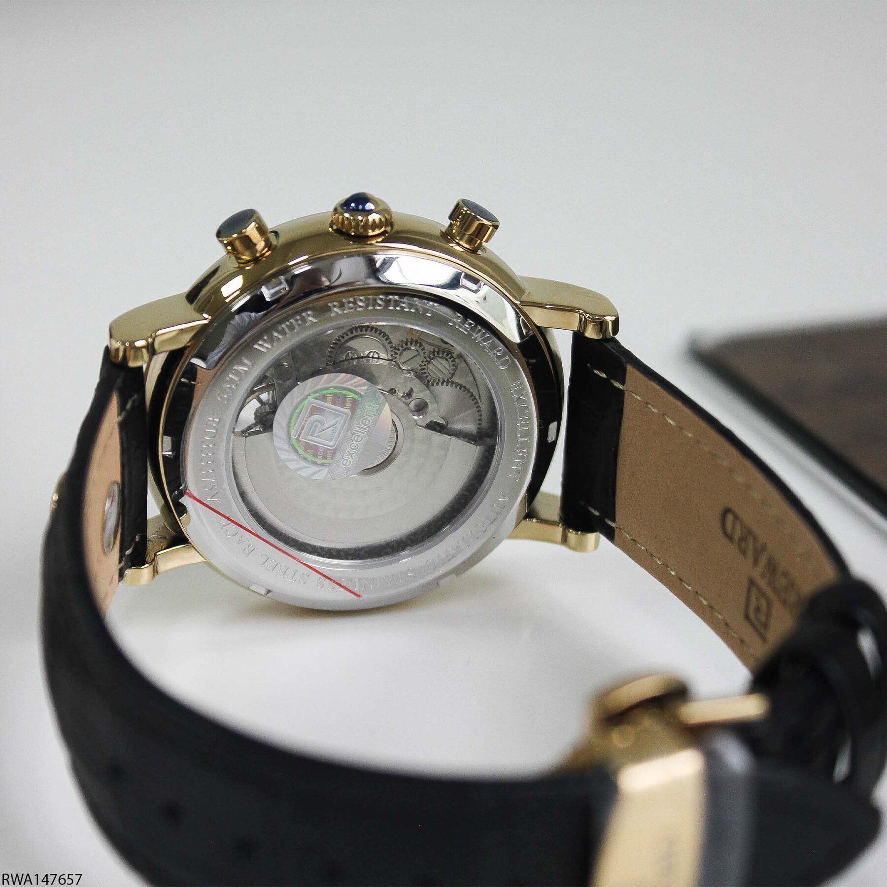 Reward RWA147657 Deri Kordonlu Otomatik Erkek Kol Saati