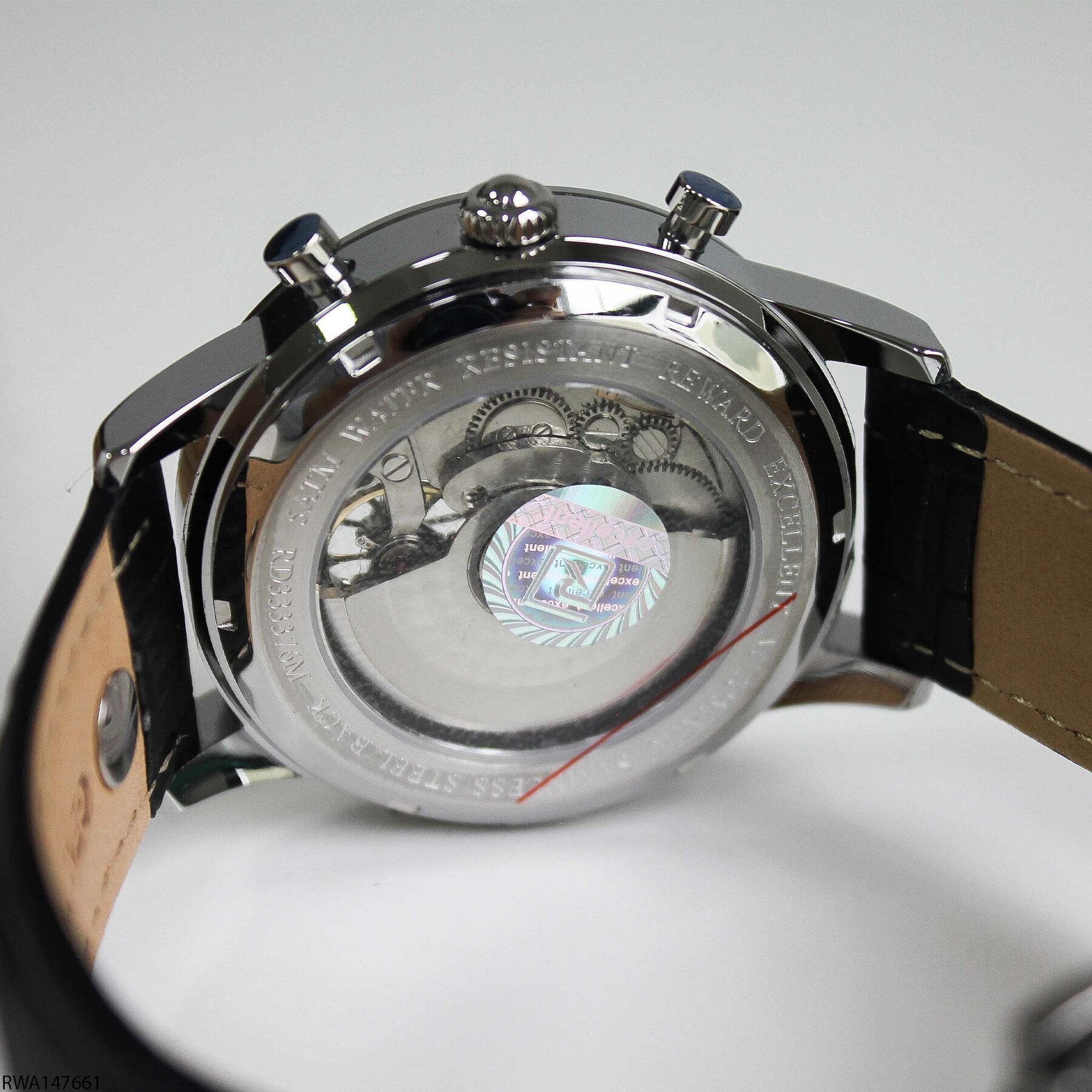 Reward RWA147661 Deri Kordonlu Otomatik Erkek Kol Saati