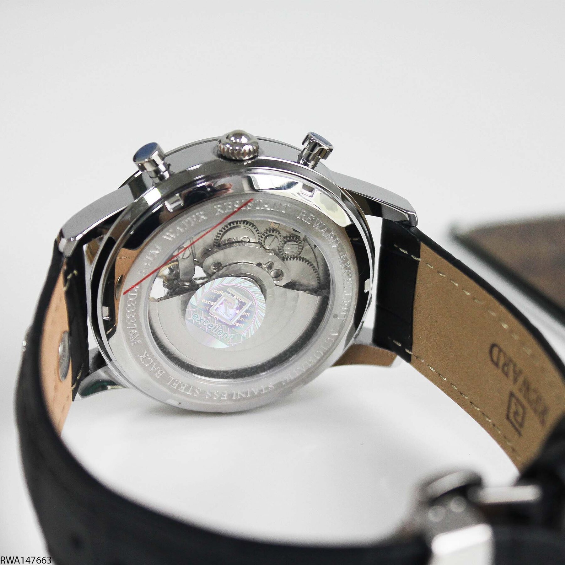 Reward RWA147663 Deri Kordonlu Otomatik Erkek Kol Saati