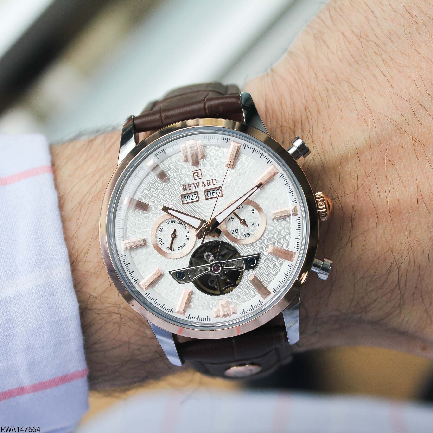 Reward RWA147154 Steel Strap Men Watch