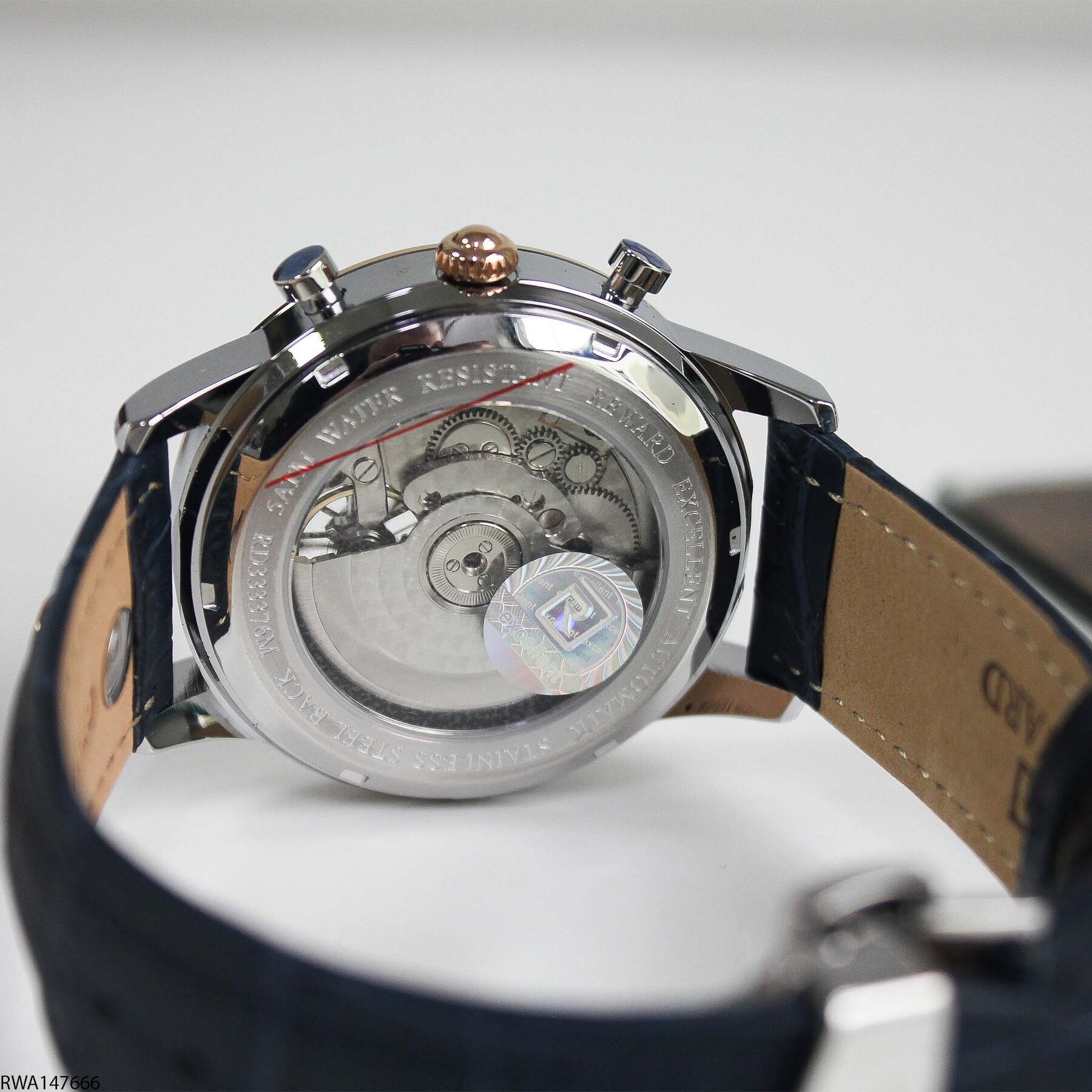 Reward RWA147666 Deri Kordonlu Otomatik Erkek Kol Saati