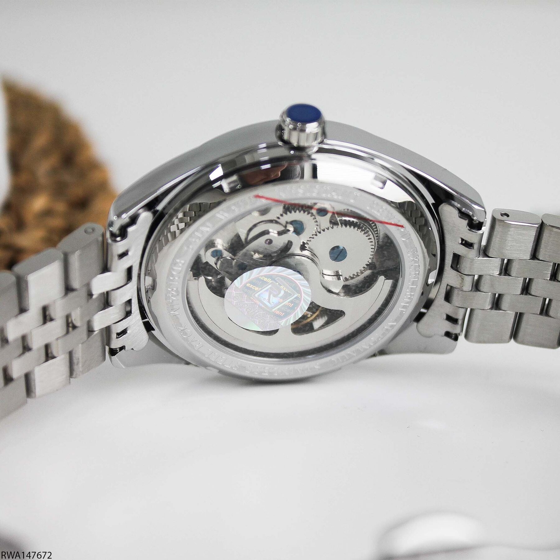 Reward RWA147672 Çelik Kordonlu Otomatik Erkek Kol Saati