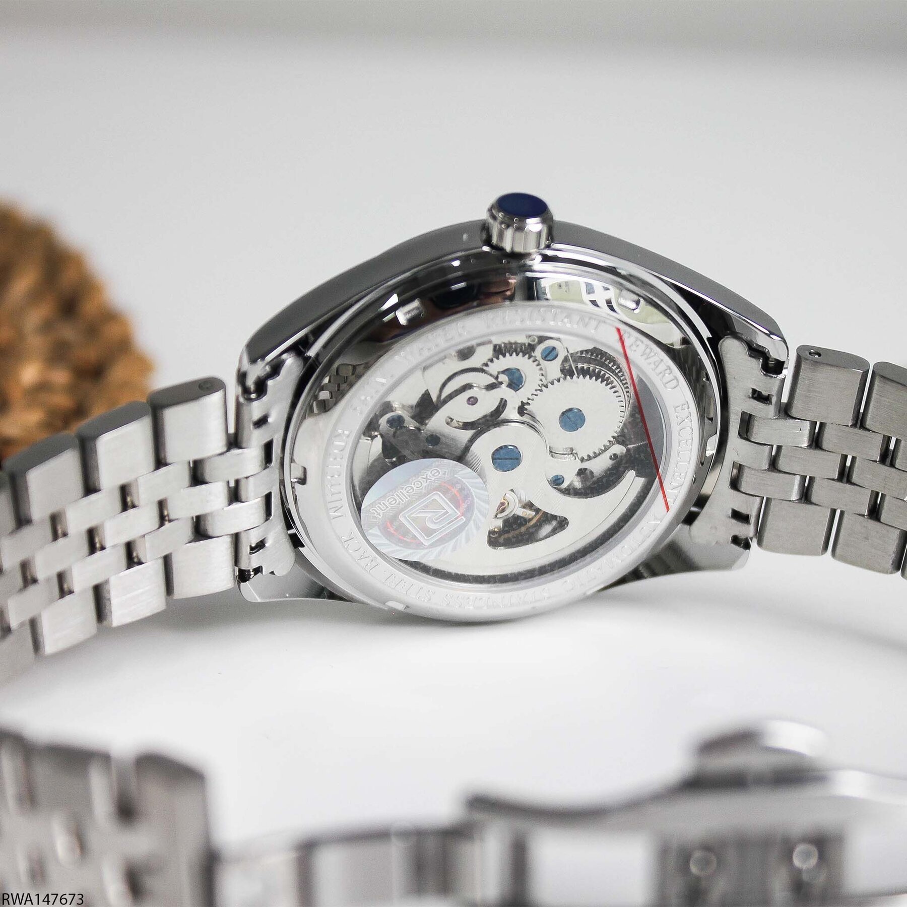 Reward RWA147673 Çelik Kordonlu Otomatik Erkek Kol Saati