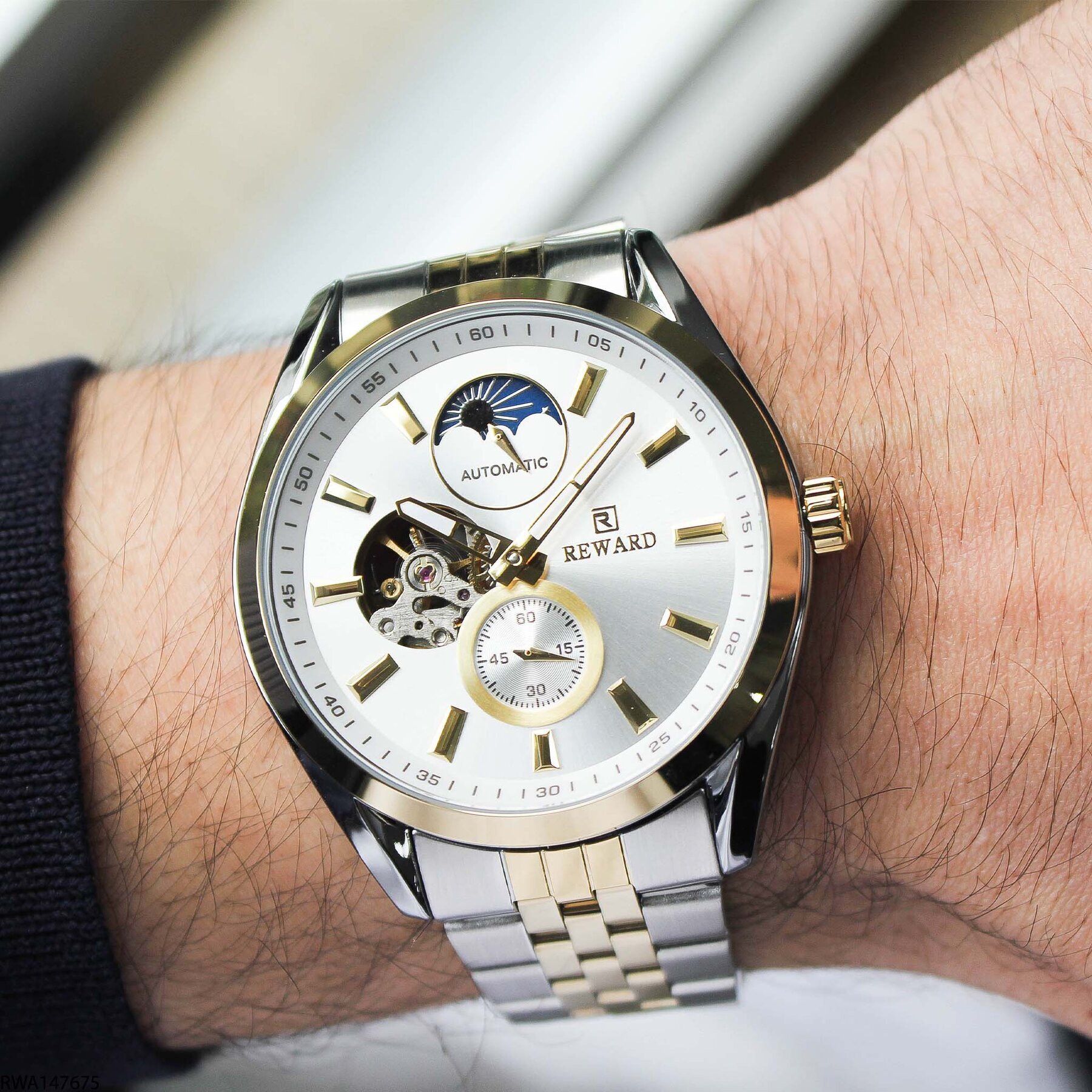 Reward RWA147154 Steel Strap Men Watch