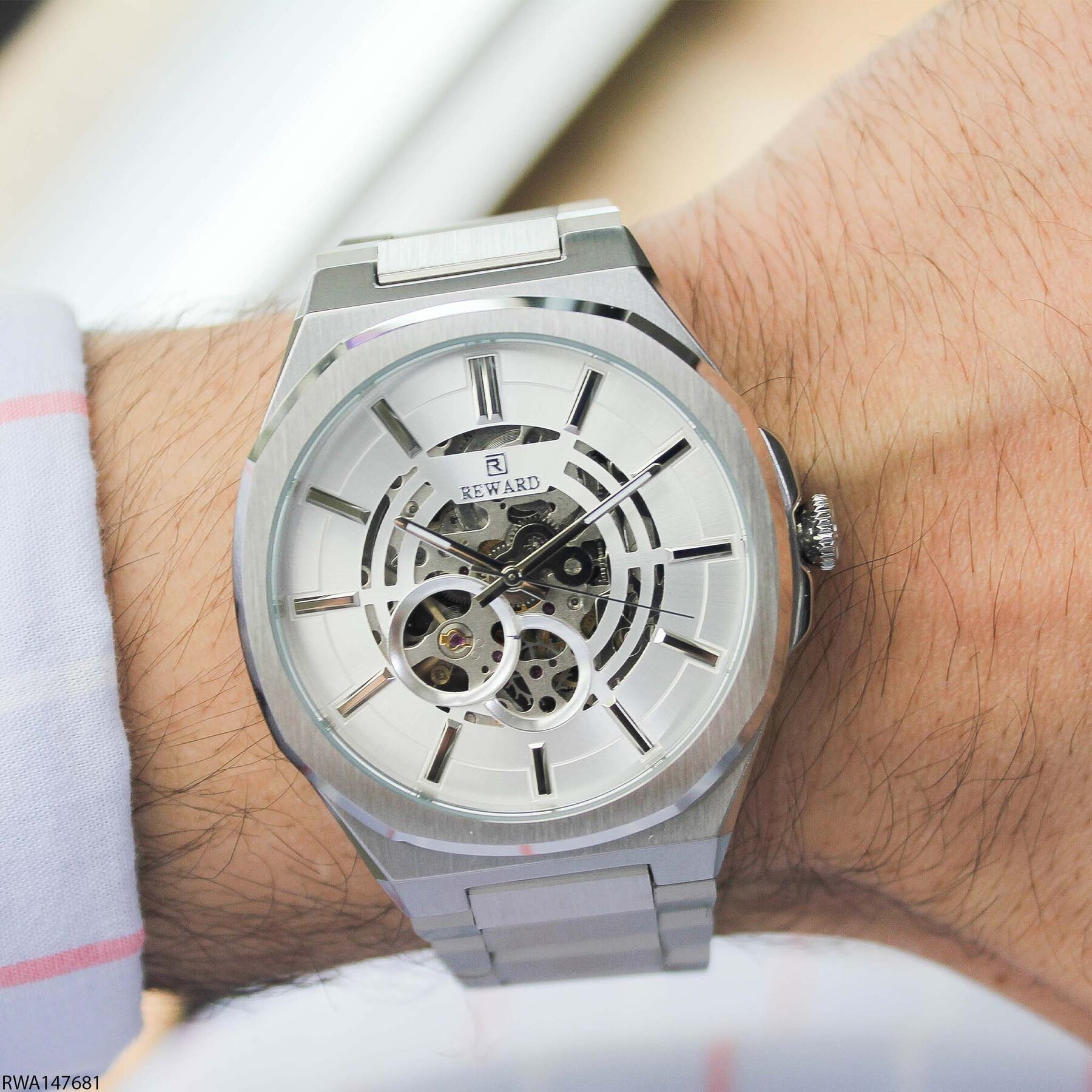 Reward RWA147154 Steel Strap Men Watch