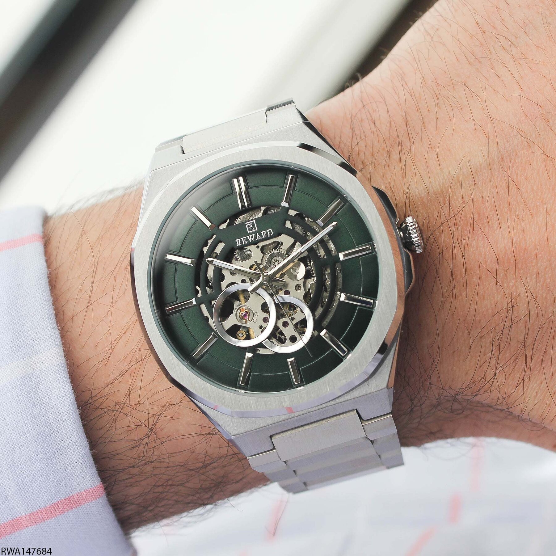 Reward RWA147154 Steel Strap Men Watch