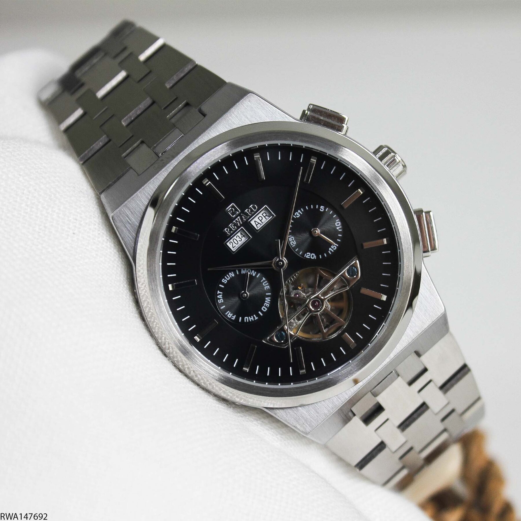 Reward RWA147692 Çelik Kordonlu Otomatik Erkek Kol Saati