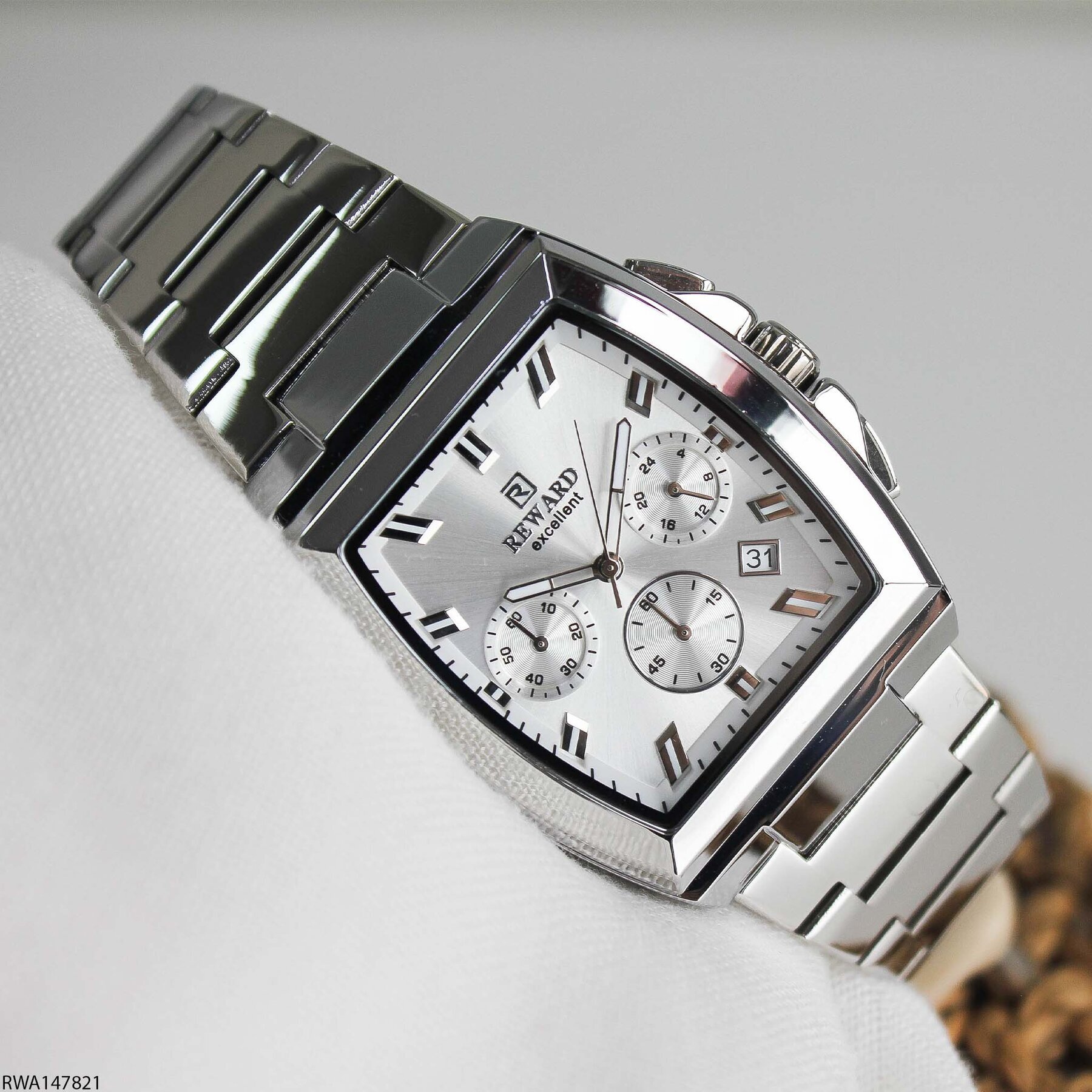 Reward RWA147821 Çelik Kordonlu Erkek Kol Saati