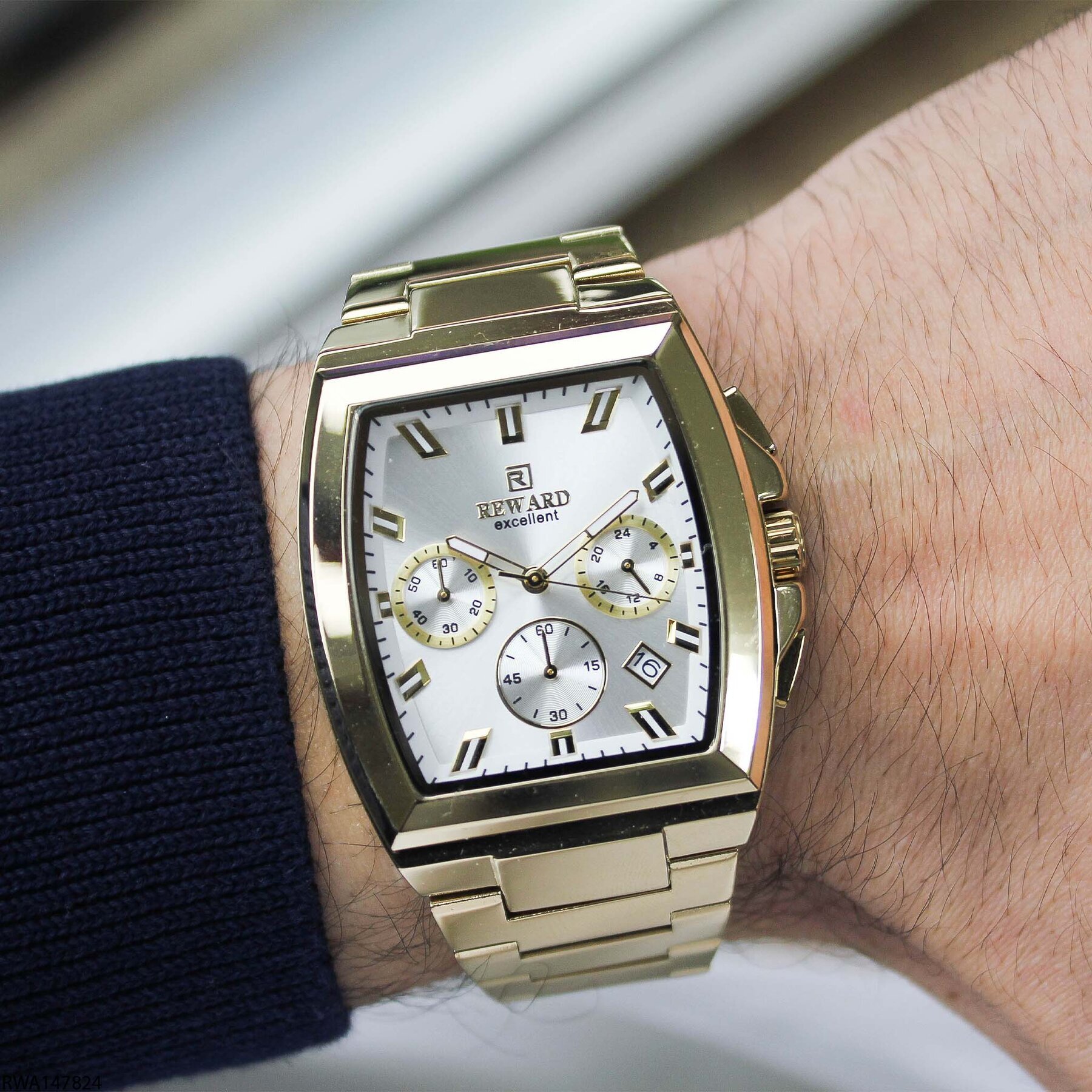 Reward RWA147824 Çelik Kordonlu Erkek Kol Saati