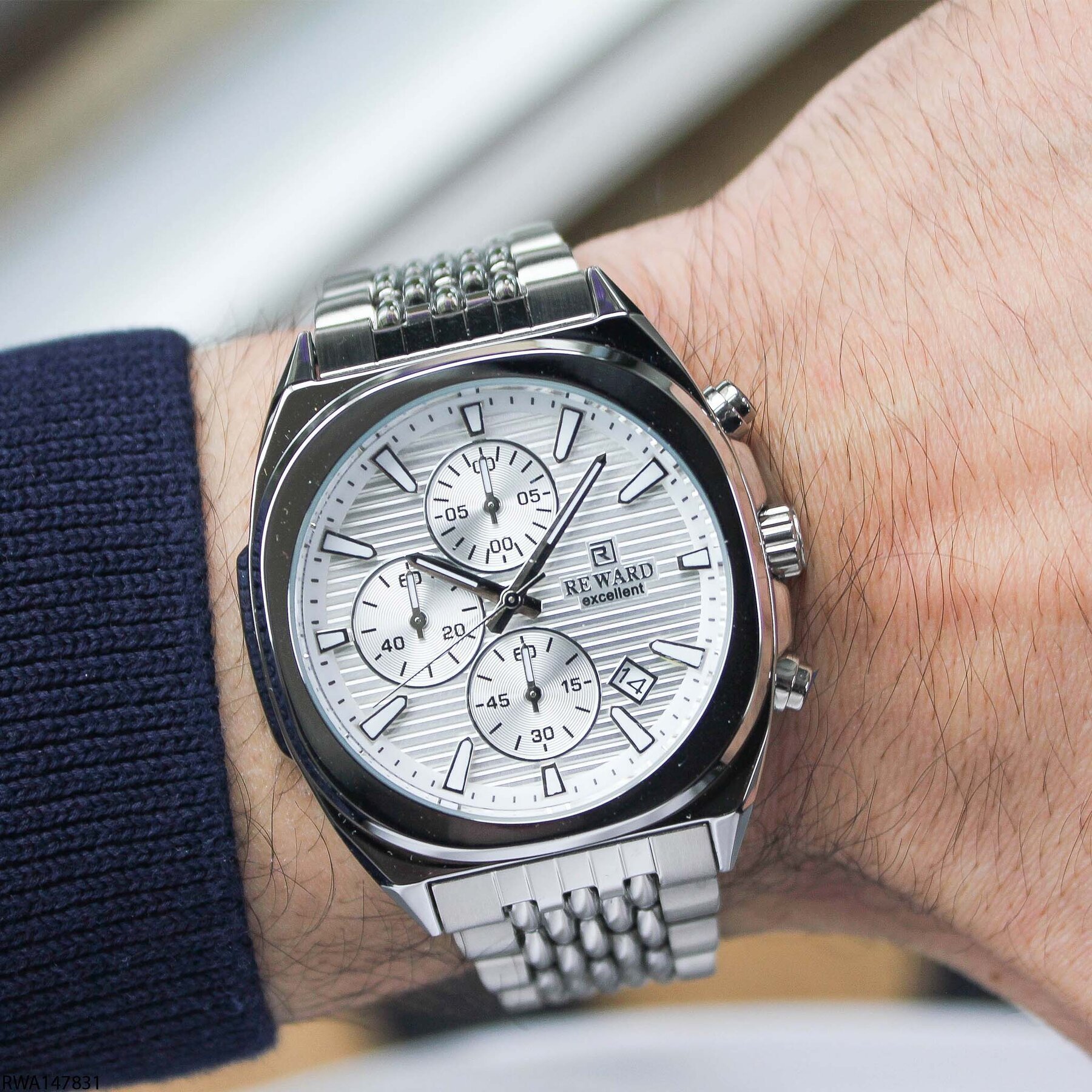 Reward RWA147831 Çelik Kordonlu Erkek Kol Saati
