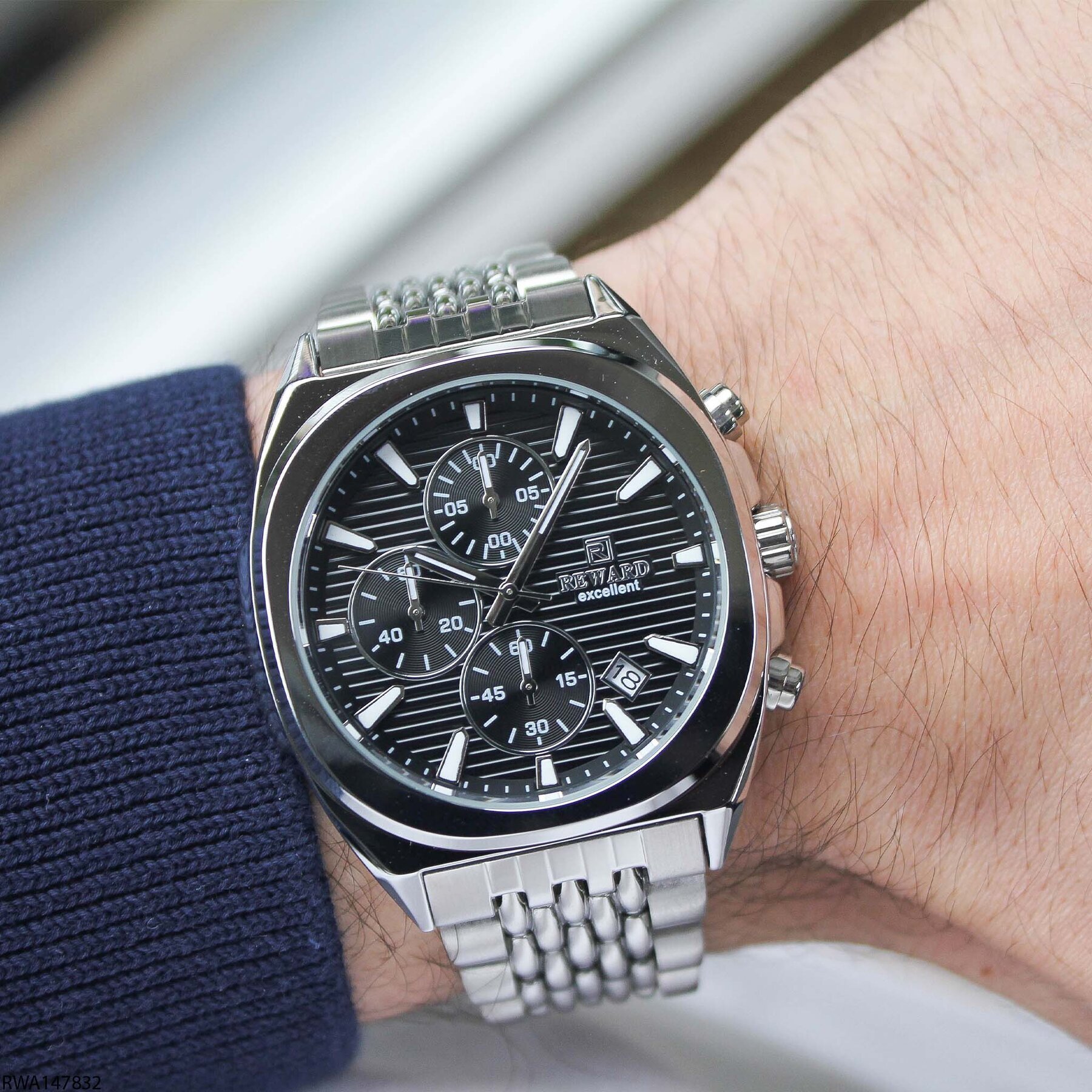 Reward RWA147832 Çelik Kordonlu Erkek Kol Saati