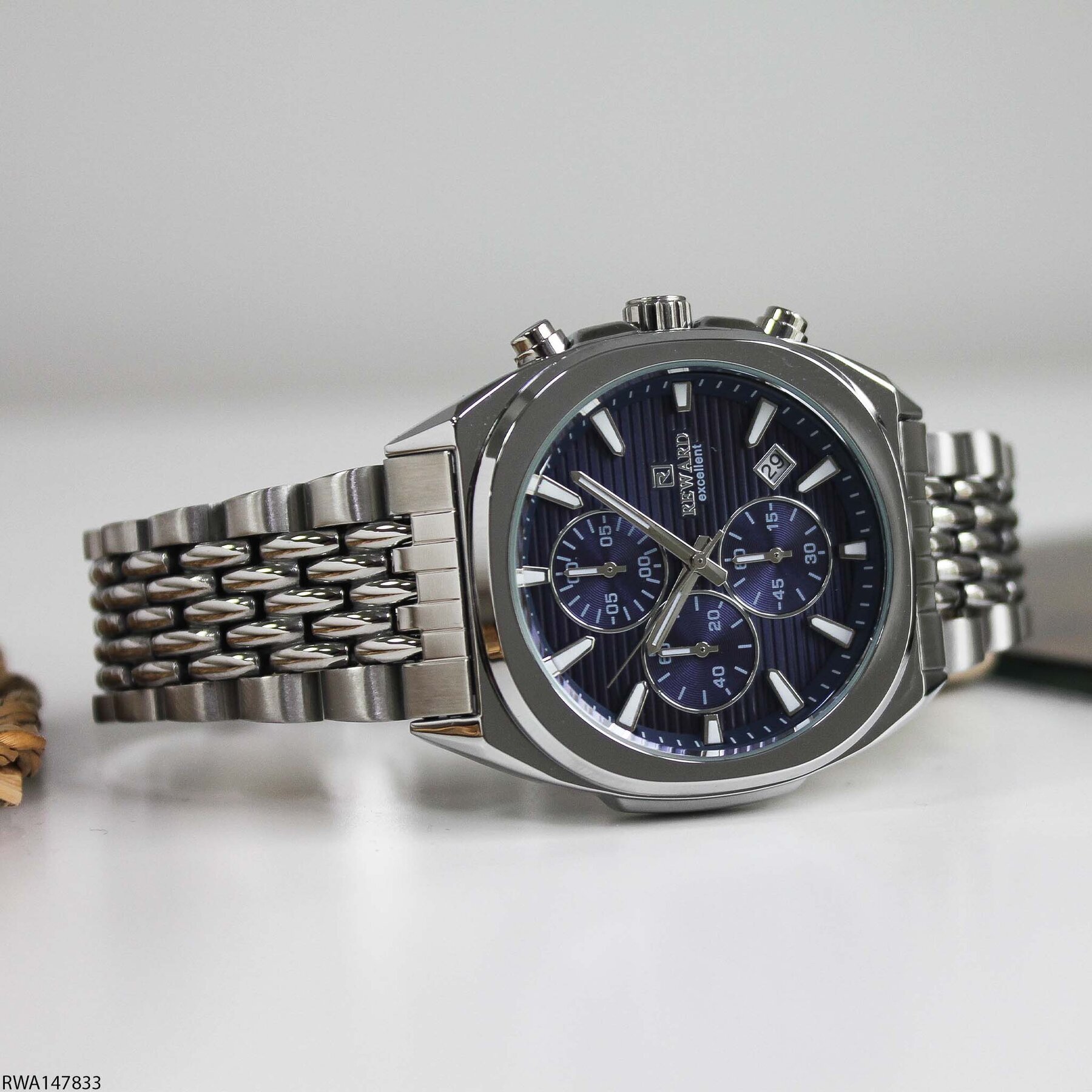 Reward RWA147833 Çelik Kordonlu Erkek Kol Saati