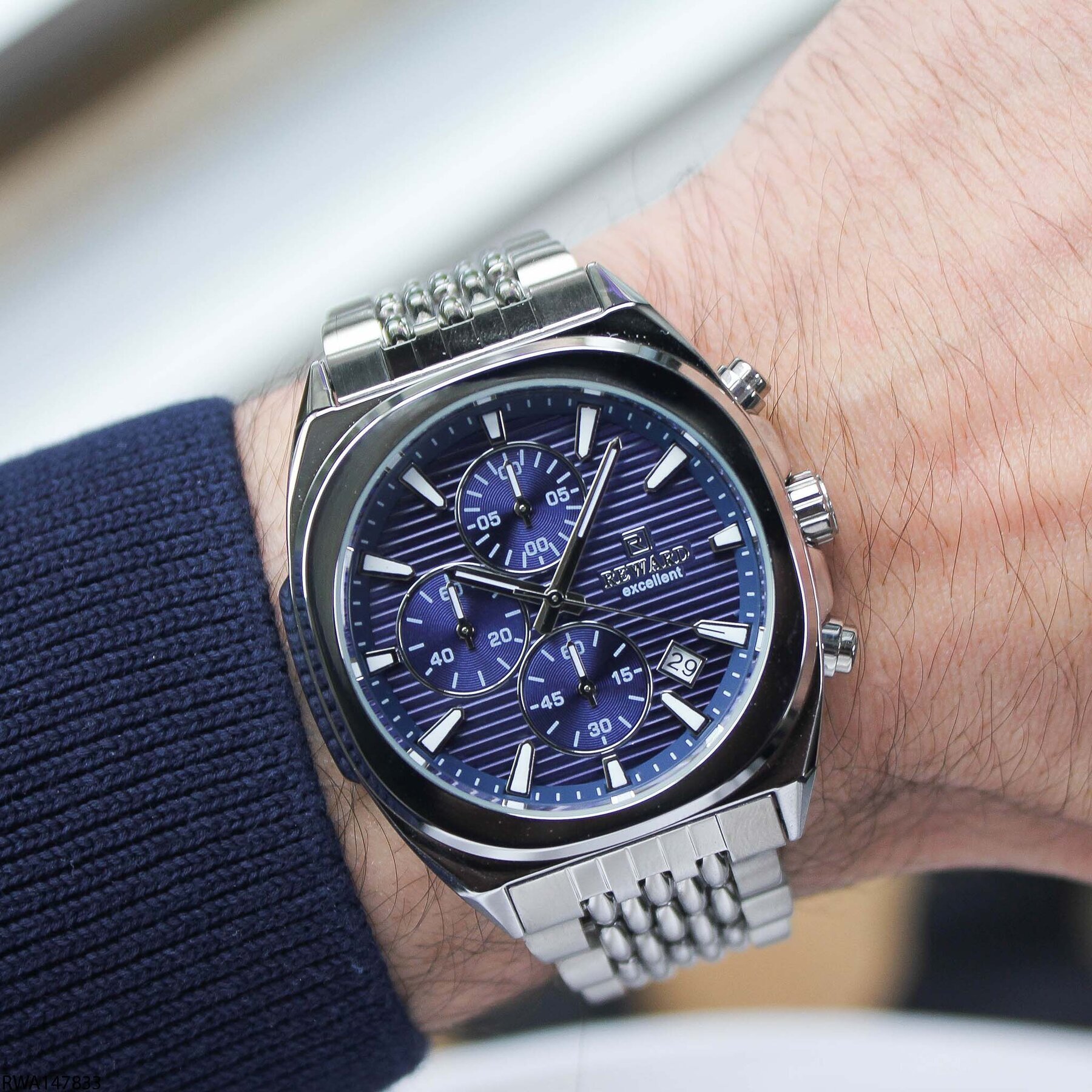 Reward RWA147833 Çelik Kordonlu Erkek Kol Saati