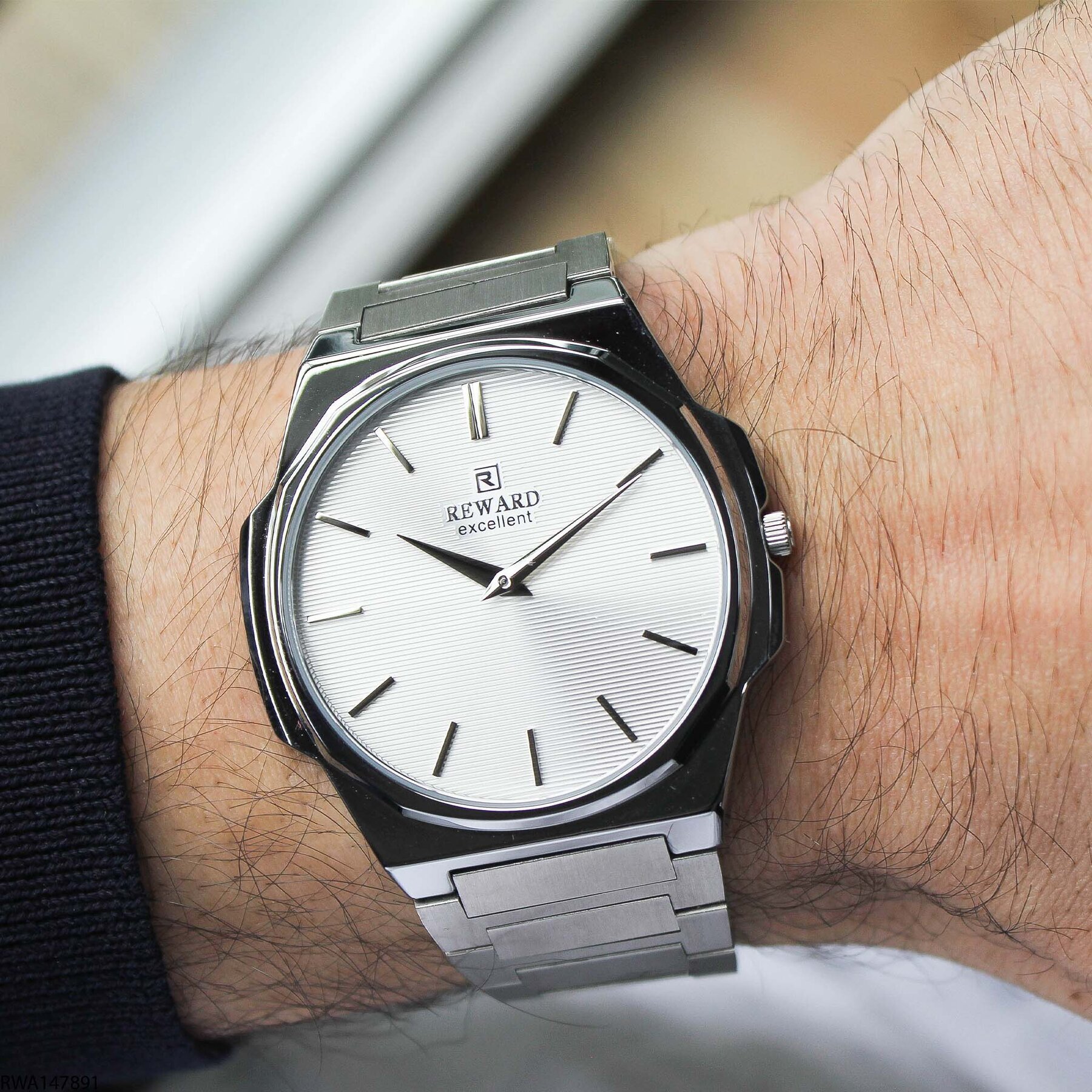 Reward RWA147891 Çelik Kordonlu Erkek Kol Saati