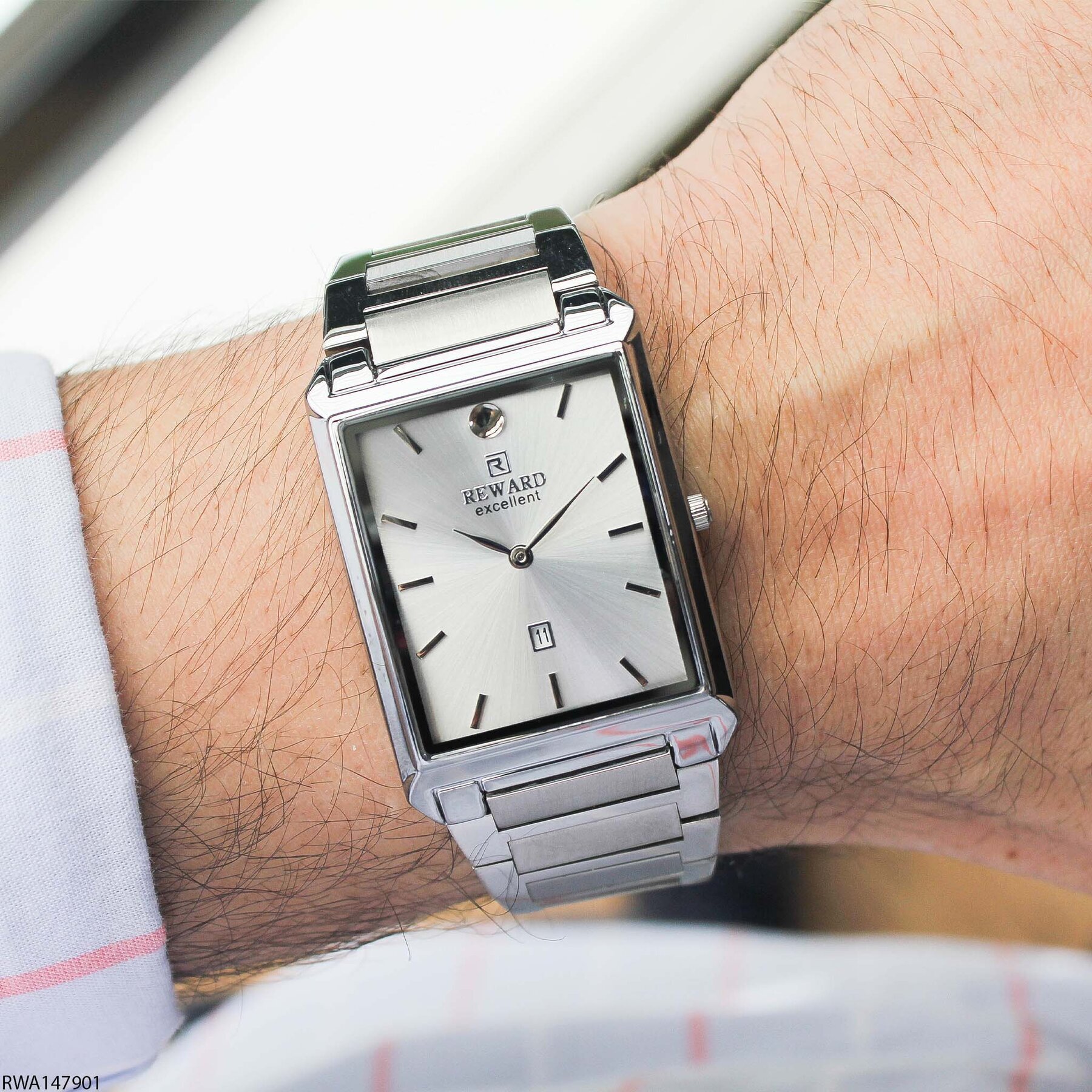 Reward RWA147901 Çelik Kordonlu Erkek Kol Saati