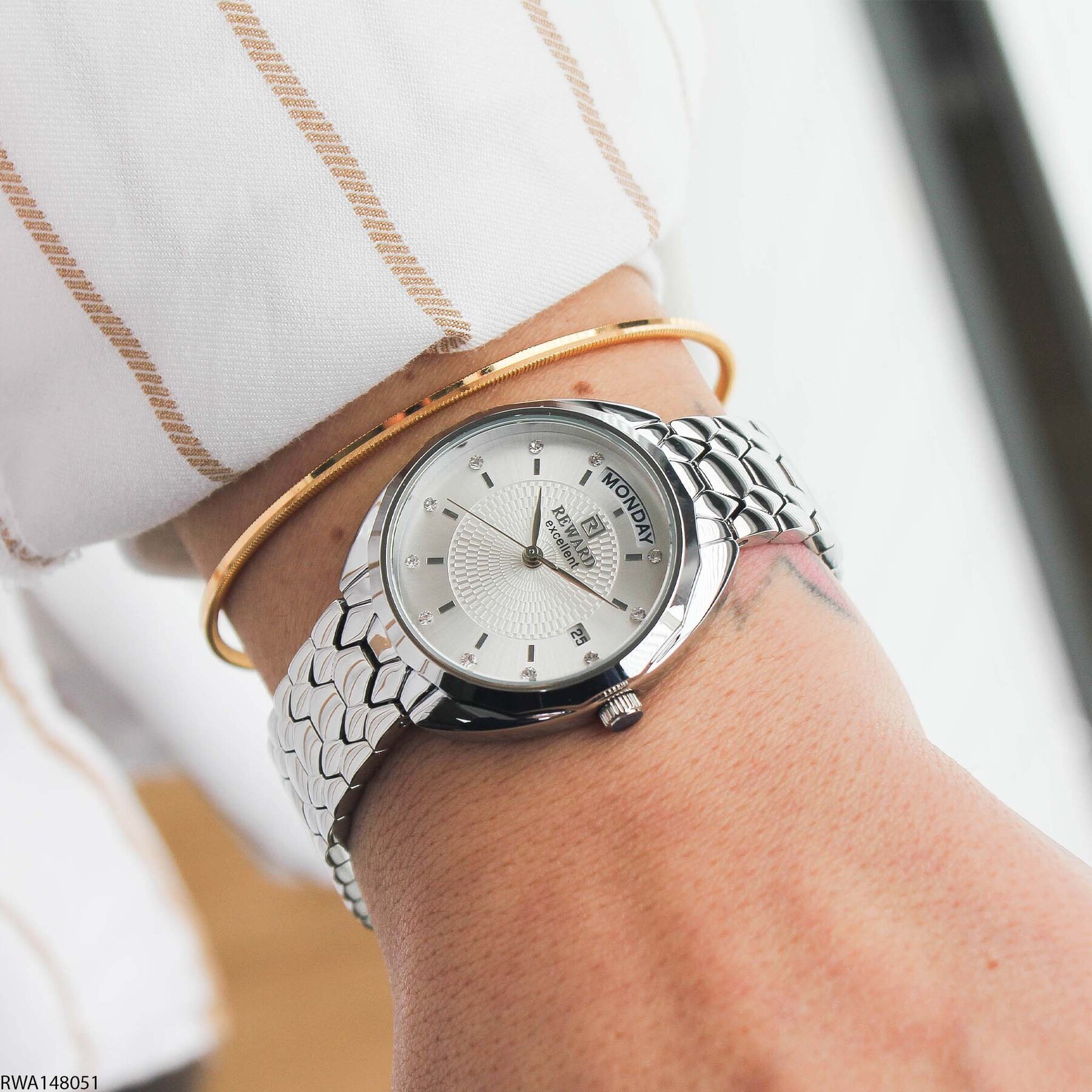 Reward RWA148051 Çelik Kordonlu Kadın Kol Saati