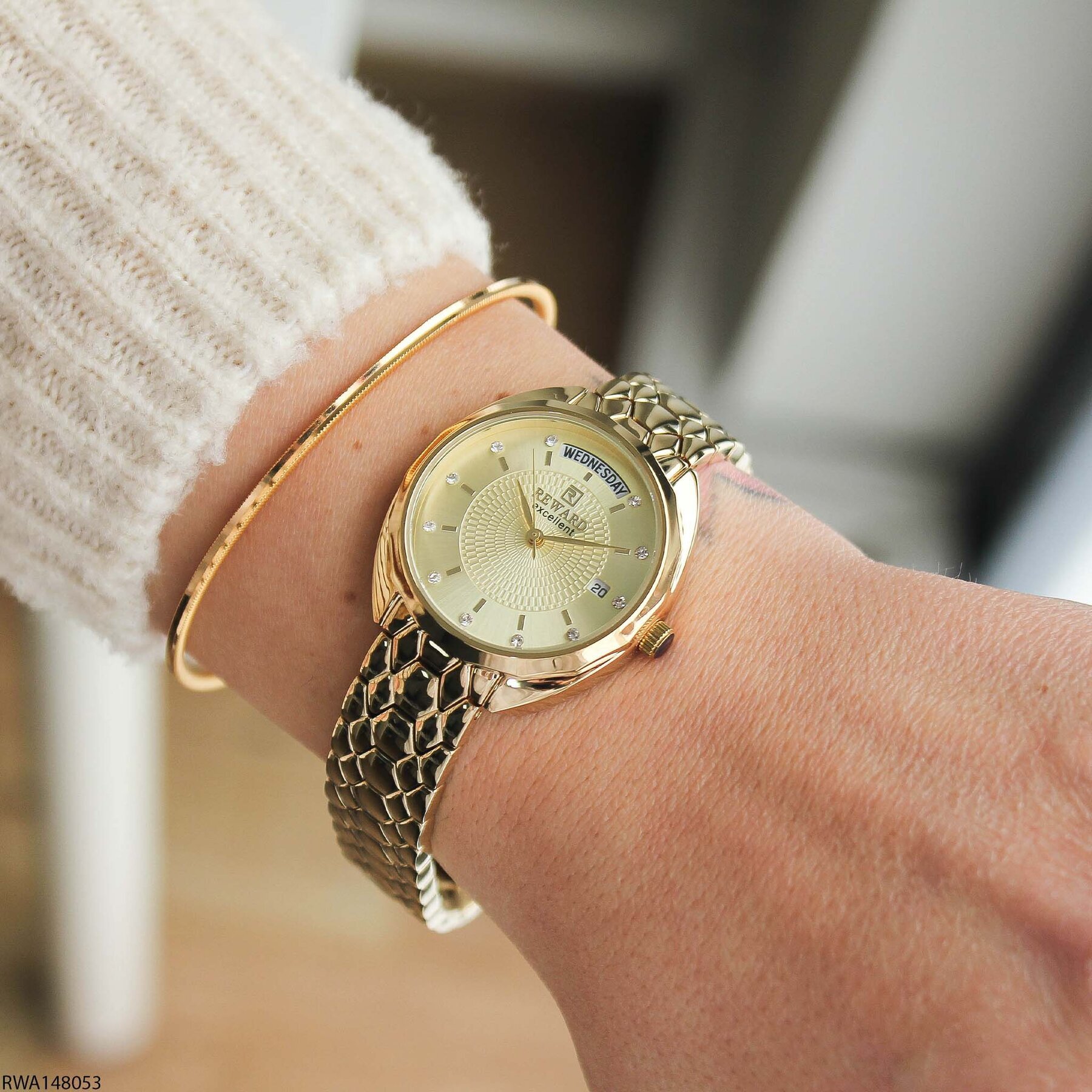 Reward RWA148053 Çelik Kordonlu Kadın Kol Saati