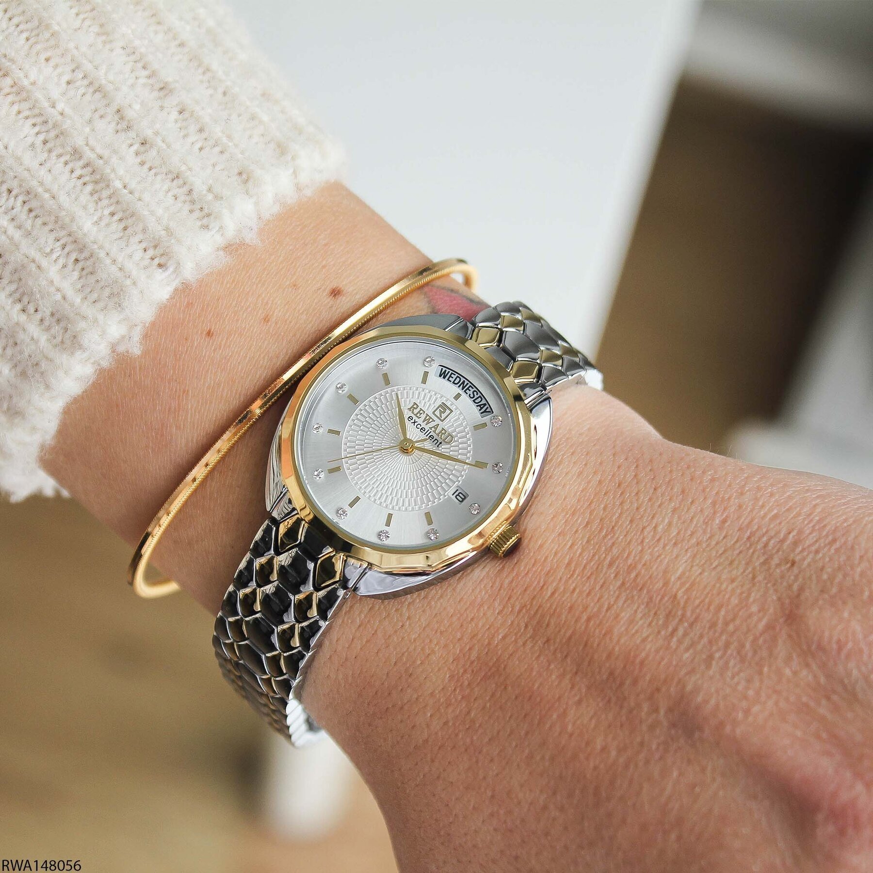 Reward RWA146964 Steel Strap Women Watch