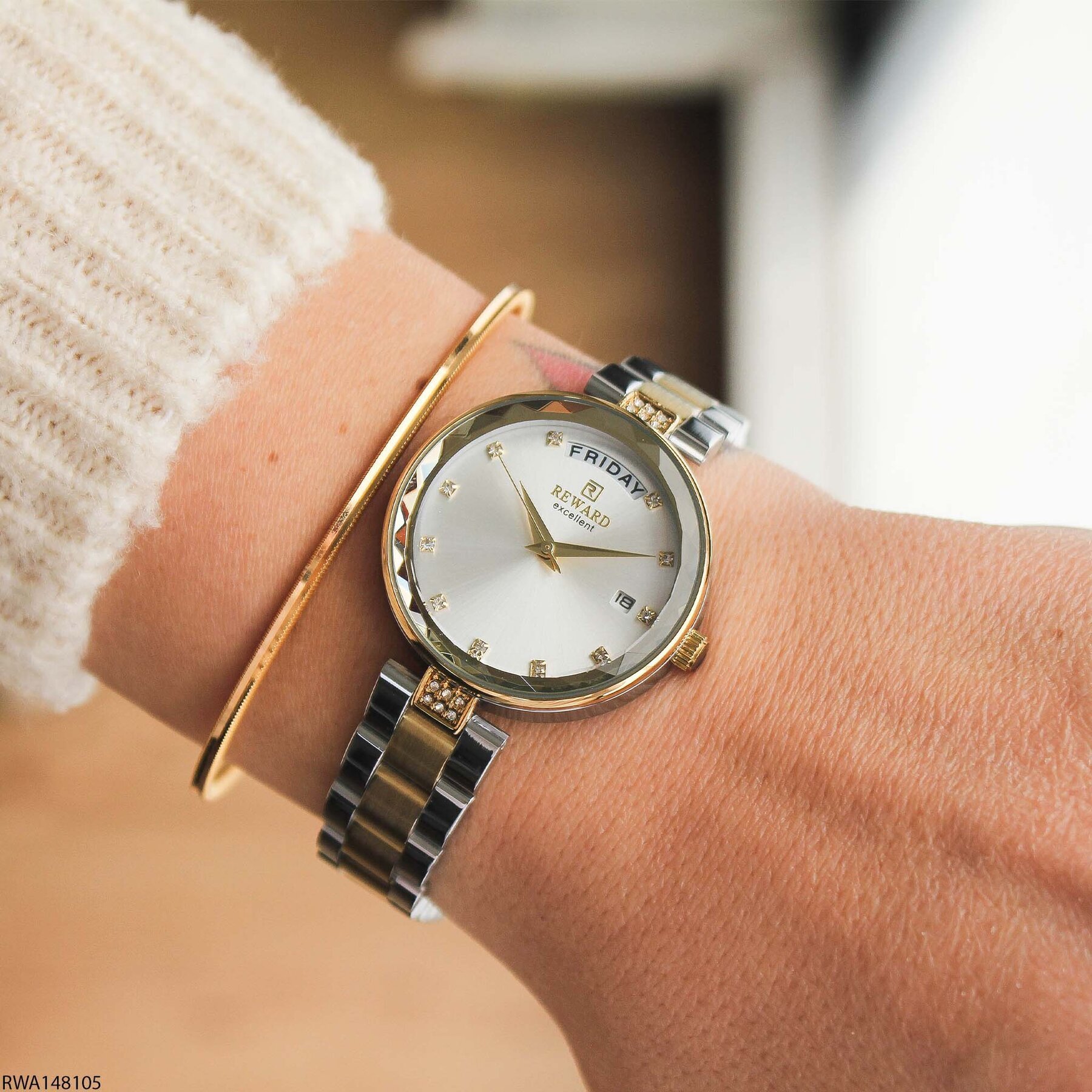 Reward RWA148105 Çelik Kordonlu Kadın Kol Saati