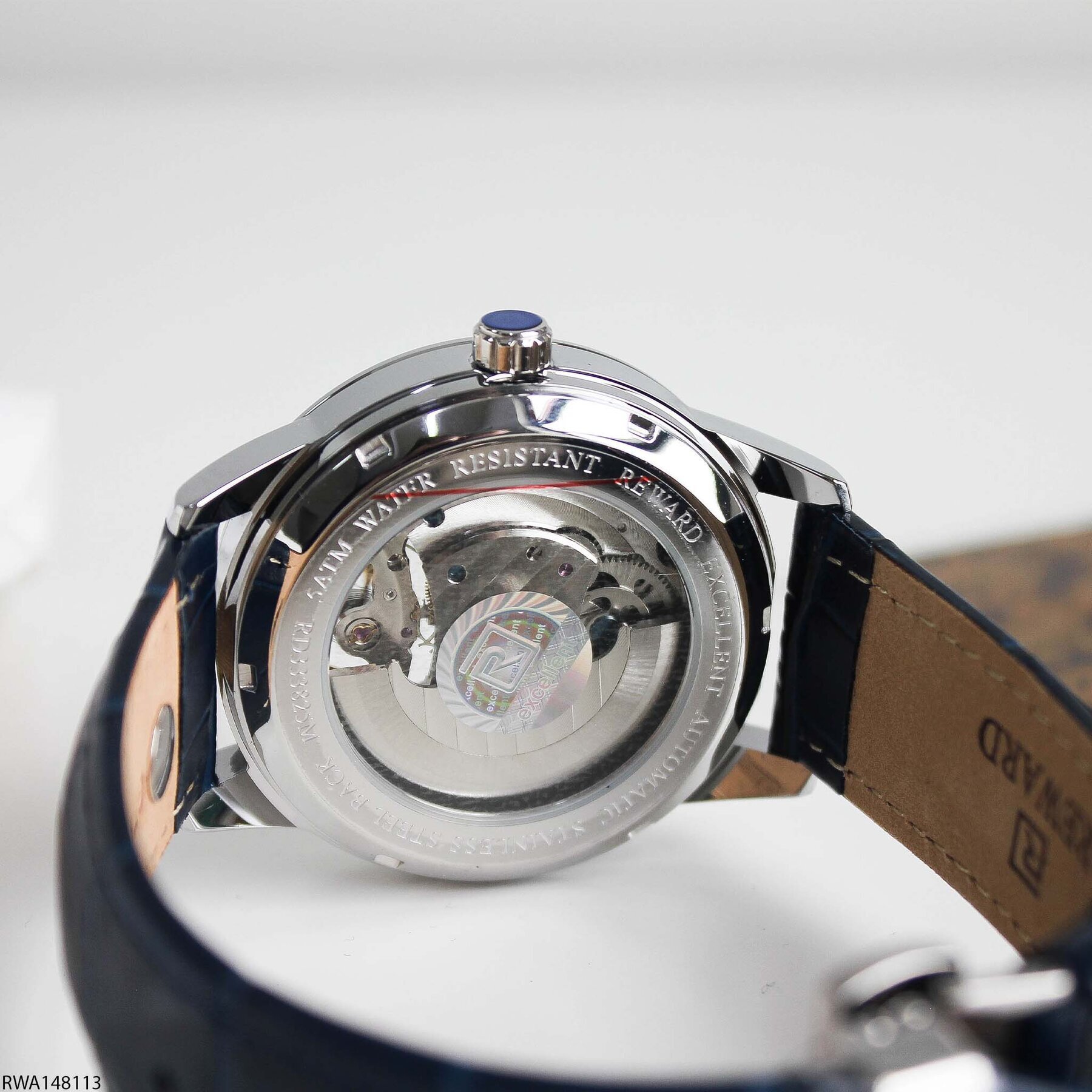 Reward RWA148113 Deri Kordonlu Otomatik Erkek Kol Saati