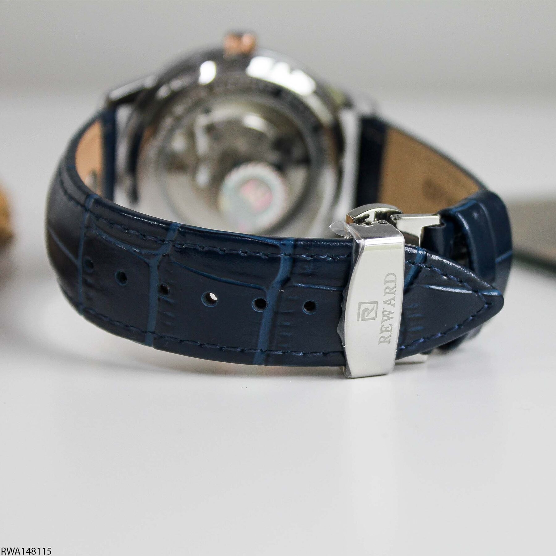 Reward RWA148115 Deri Kordonlu Otomatik Erkek Kol Saati