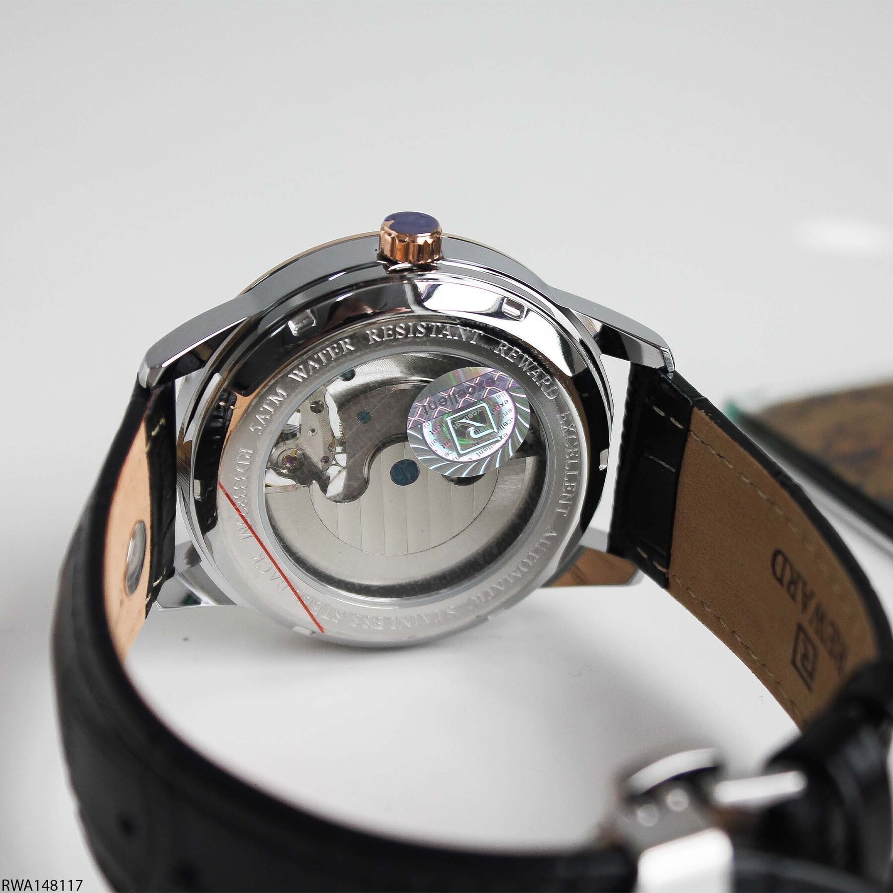 Reward RWA148117 Deri Kordonlu Otomatik Erkek Kol Saati