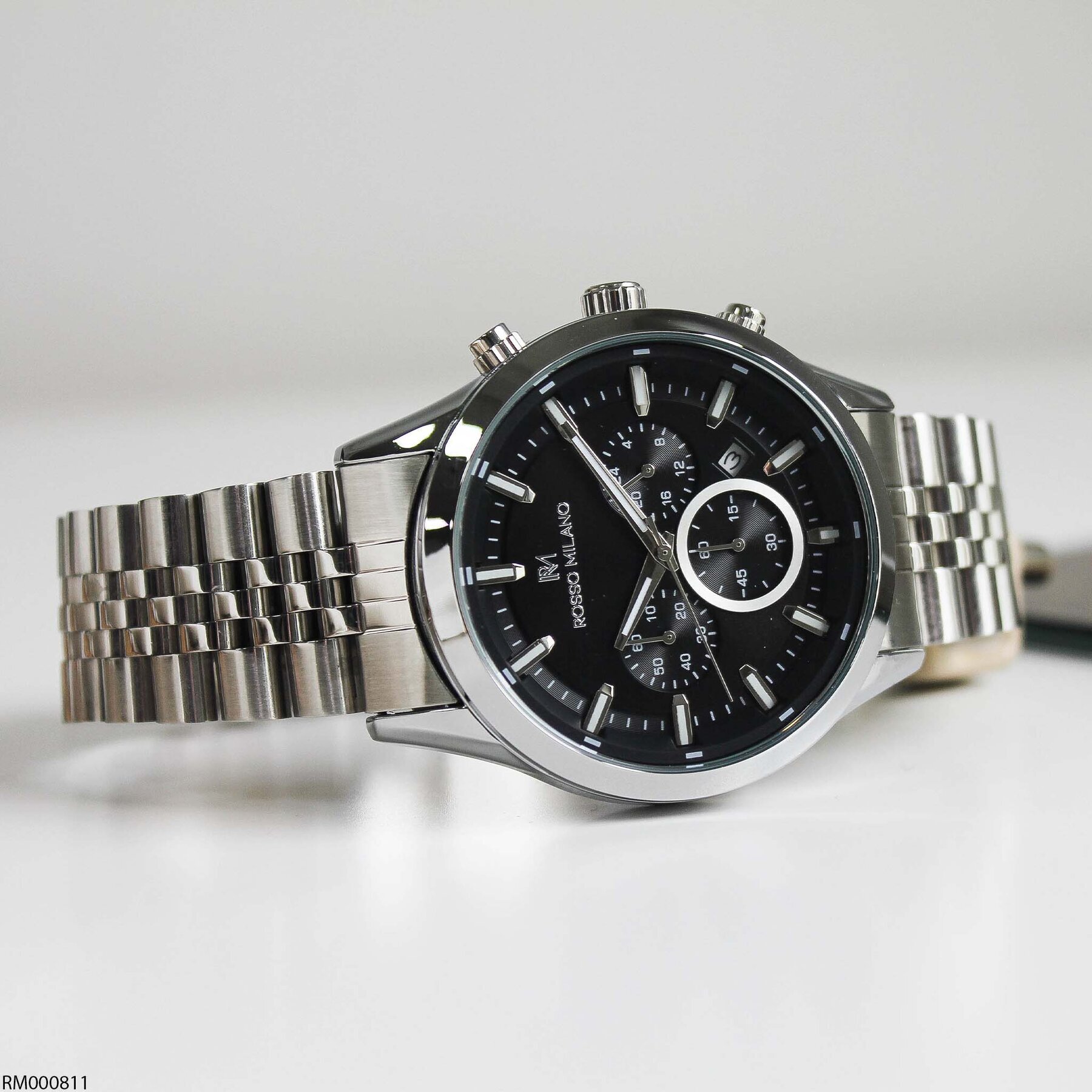 Rosso Milano RM000811 Çelik Kordonlu Erkek Kol Saati
