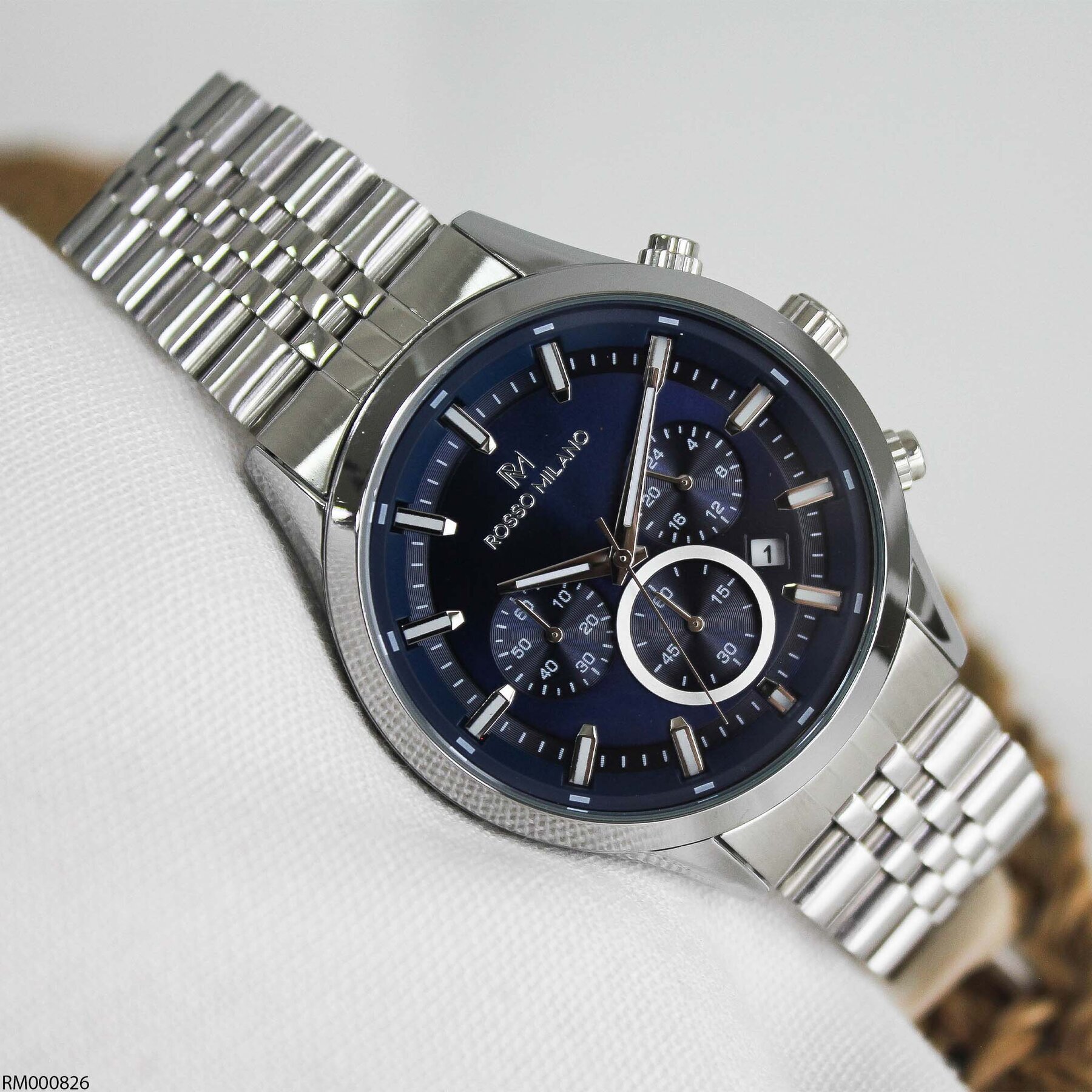 Rosso Milano RM000826 Çelik Kordonlu Erkek Kol Saati