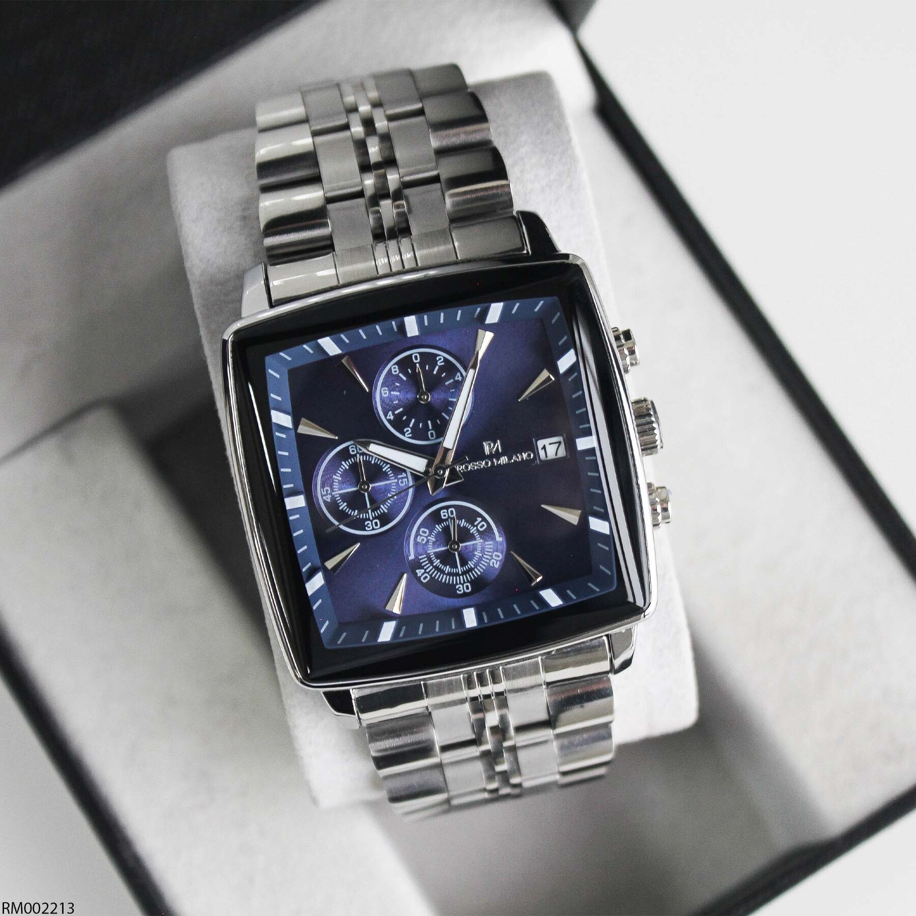 Rosso Milano RM002213 Çelik Kordonlu Erkek Kol Saati