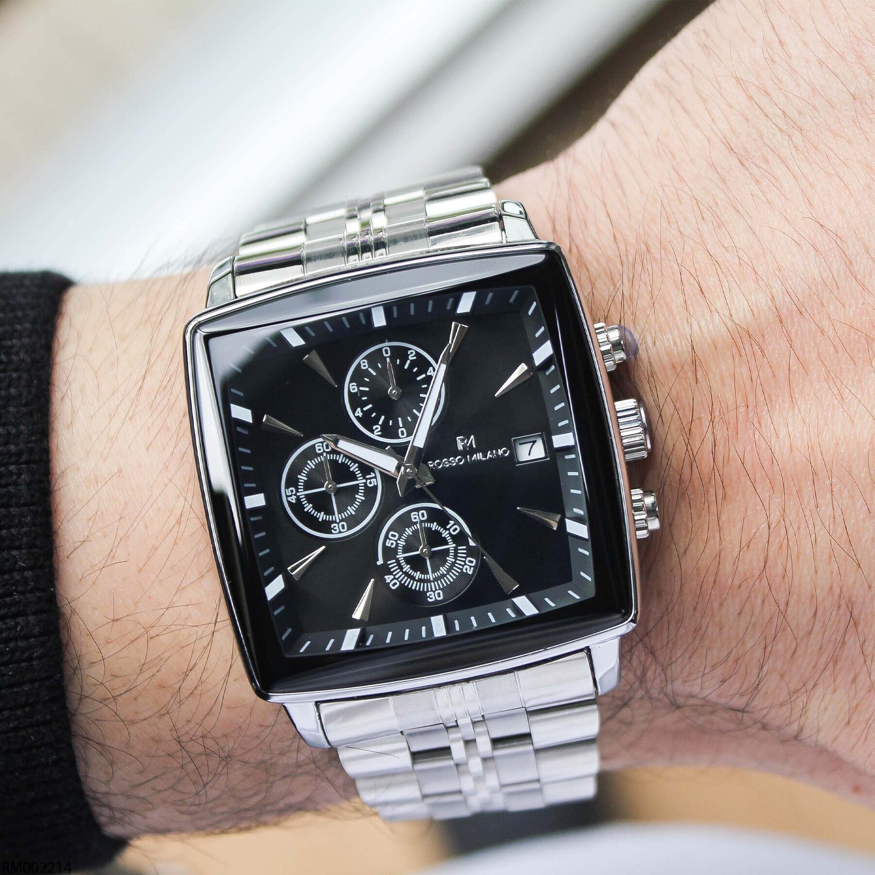 Rosso Milano RM002214 Çelik Kordonlu Erkek Kol Saati