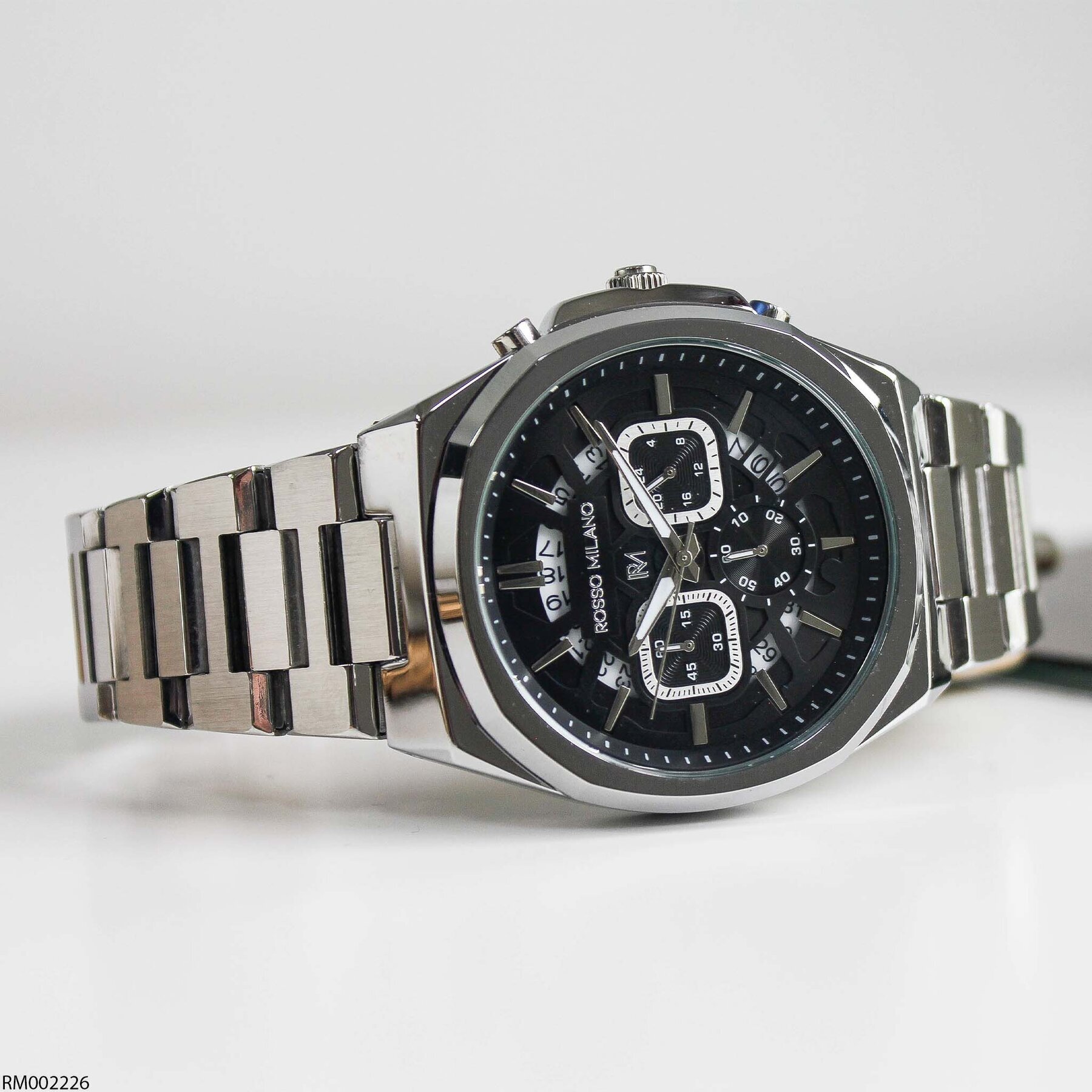 Rosso Milano RM002226 Çelik Kordonlu Erkek Kol Saati
